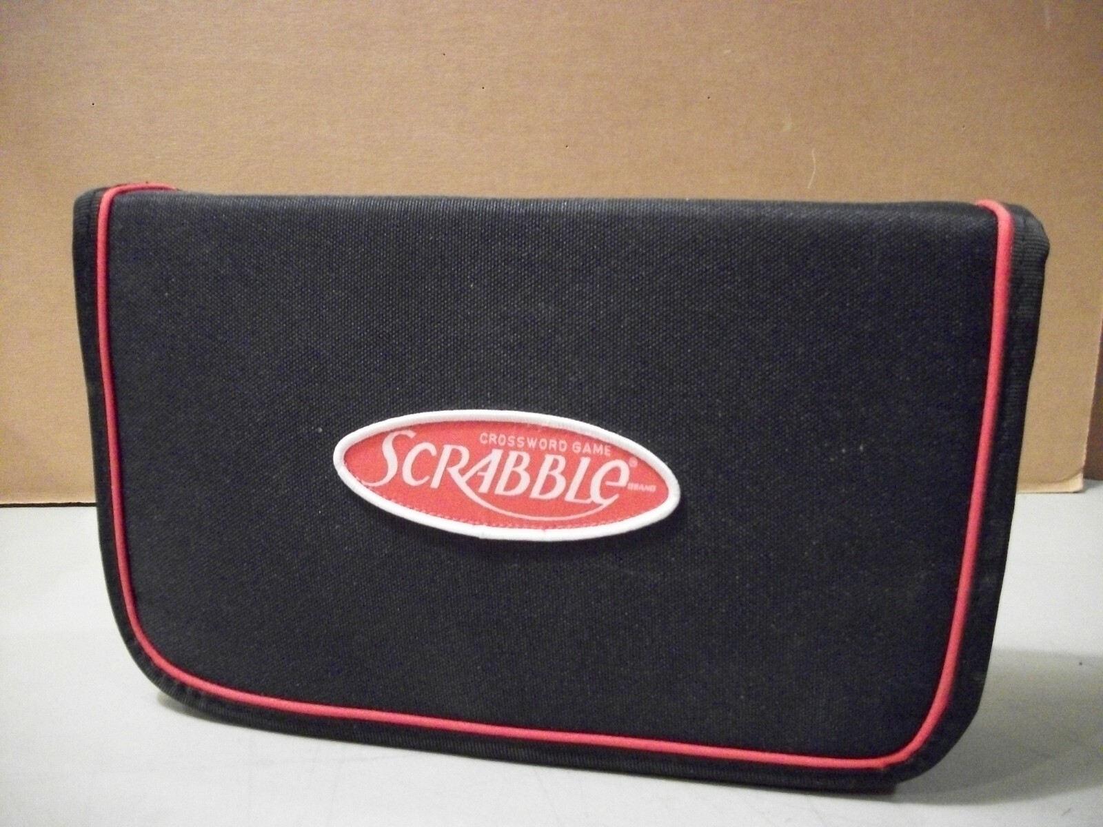 Scrabble Game Soft Zipper Carry Case Source Book Selchow & Righter