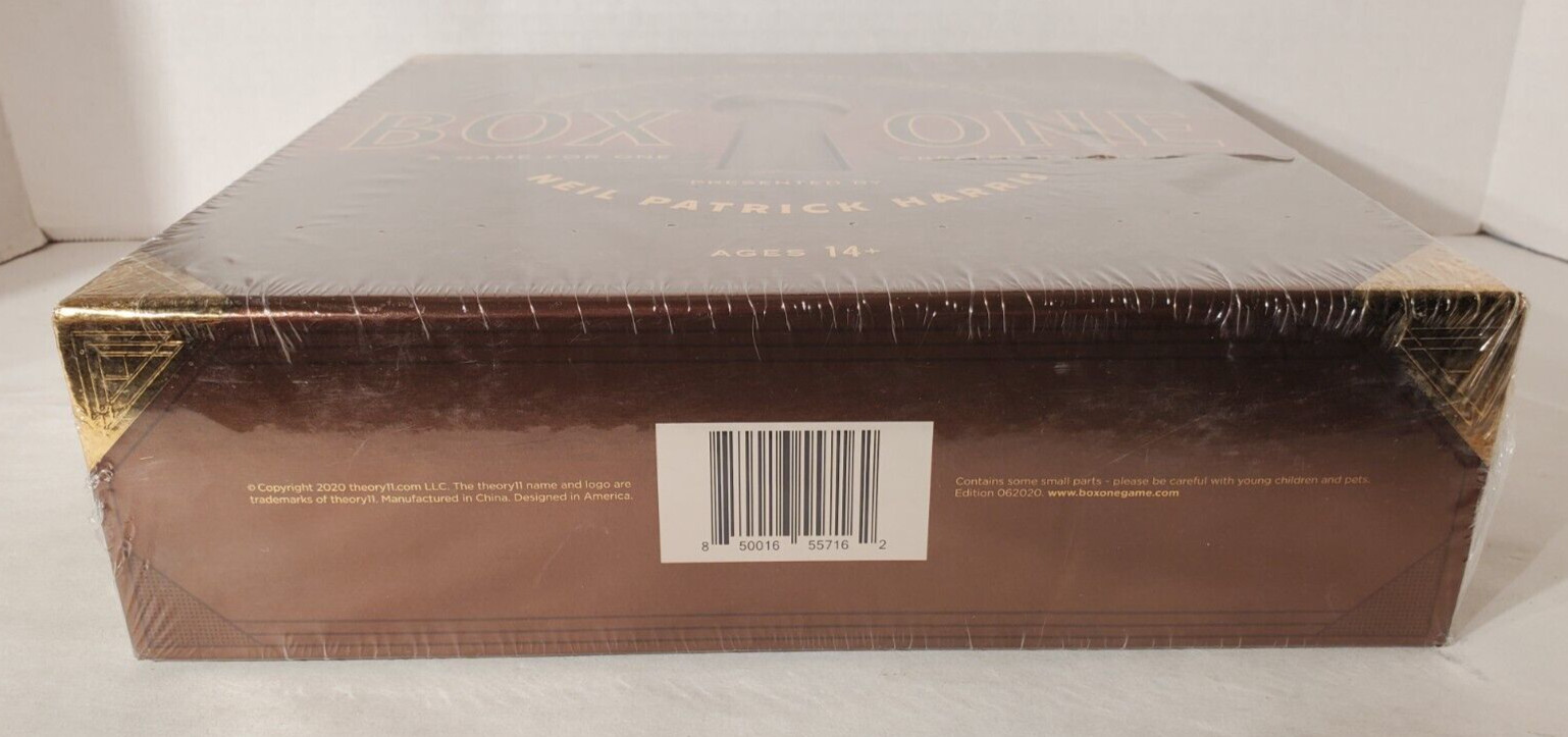 Box One Presented By Neil Patrick Harris Game Theory 11 Sealed New