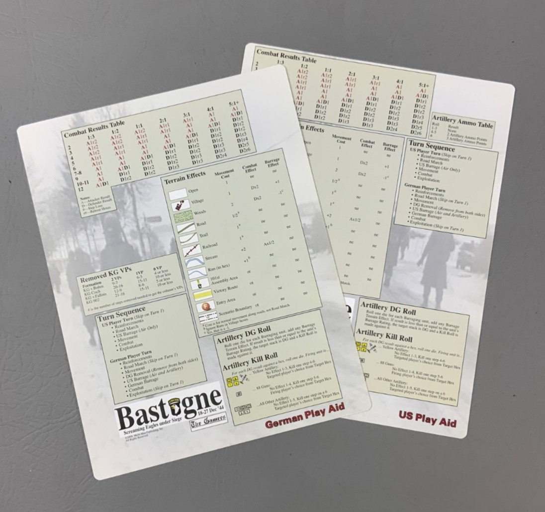 Bastogne Screaming Eagles Under Seige Standard Combat Series Game