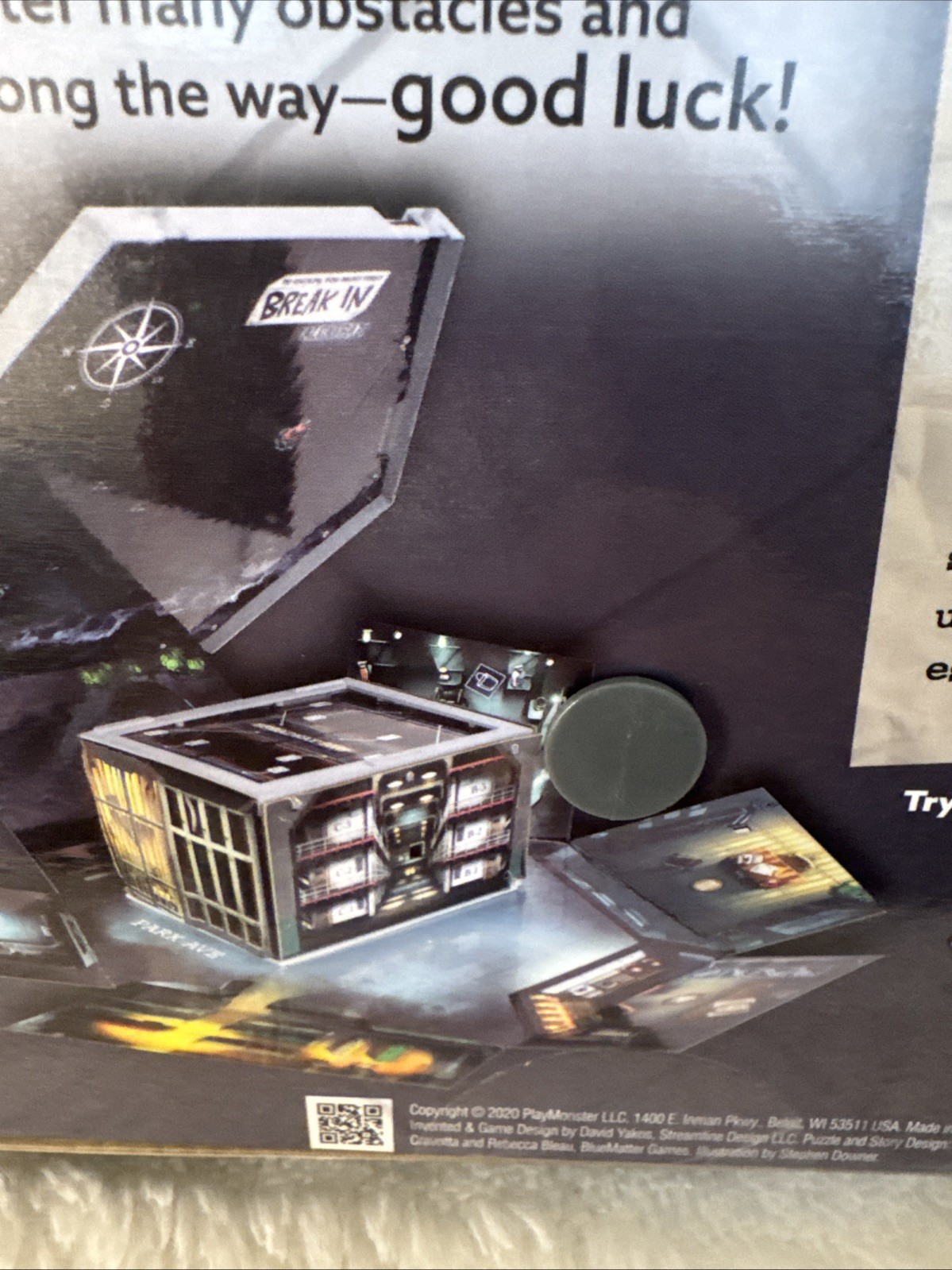 PlayMonster Break In – Alcatraz – Ages 10+ | 1-6 players NEW