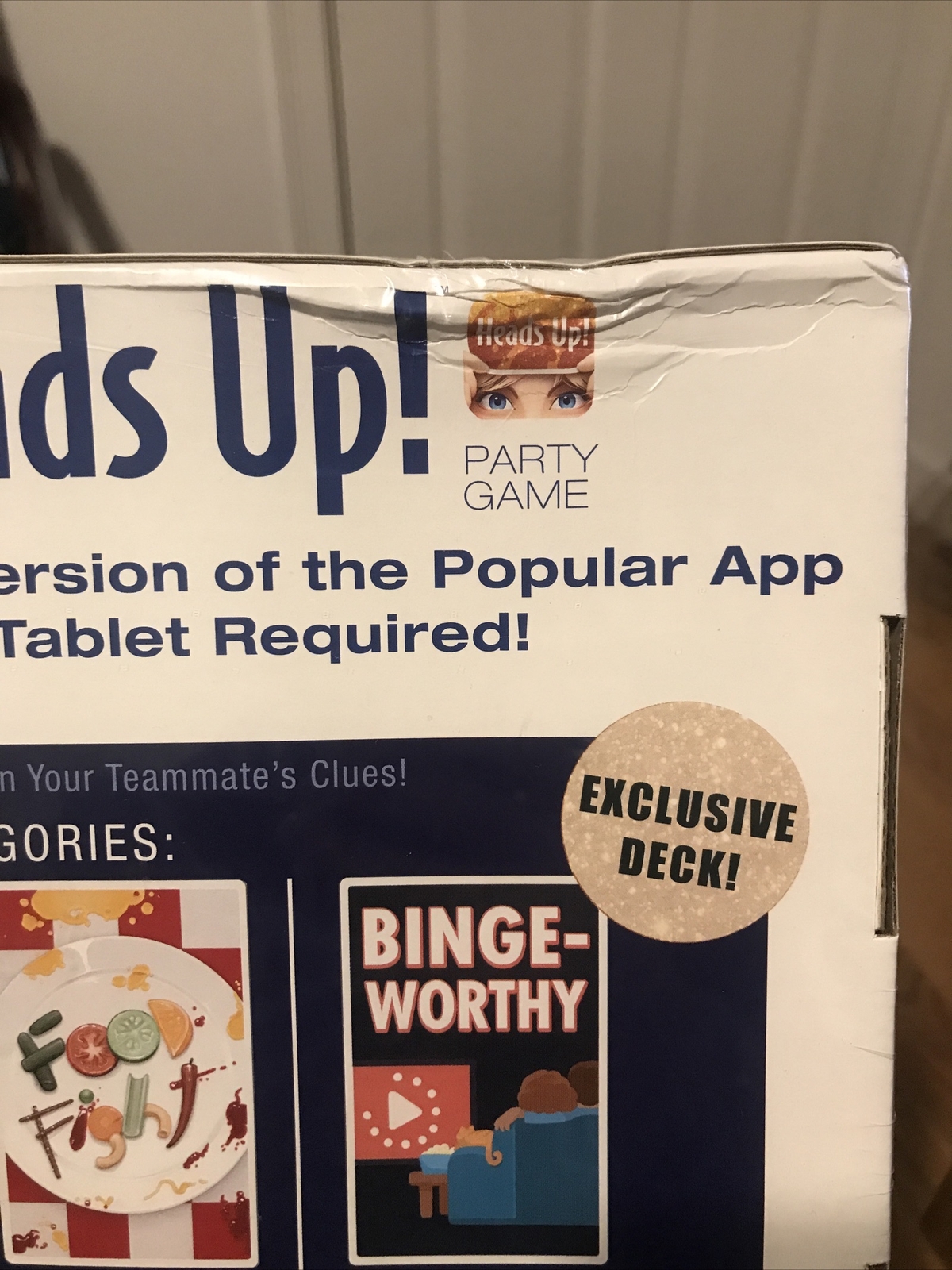 Heads Up! Party Game 3rd Edition As Seen On Ellen Degeneres NEW SEALED Age 8+