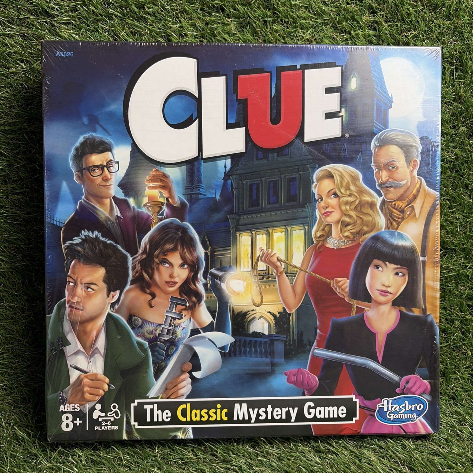 Clue Board Game, Mystery Game for Kids Ages 8 & Up, Family Games for 2-6 Players