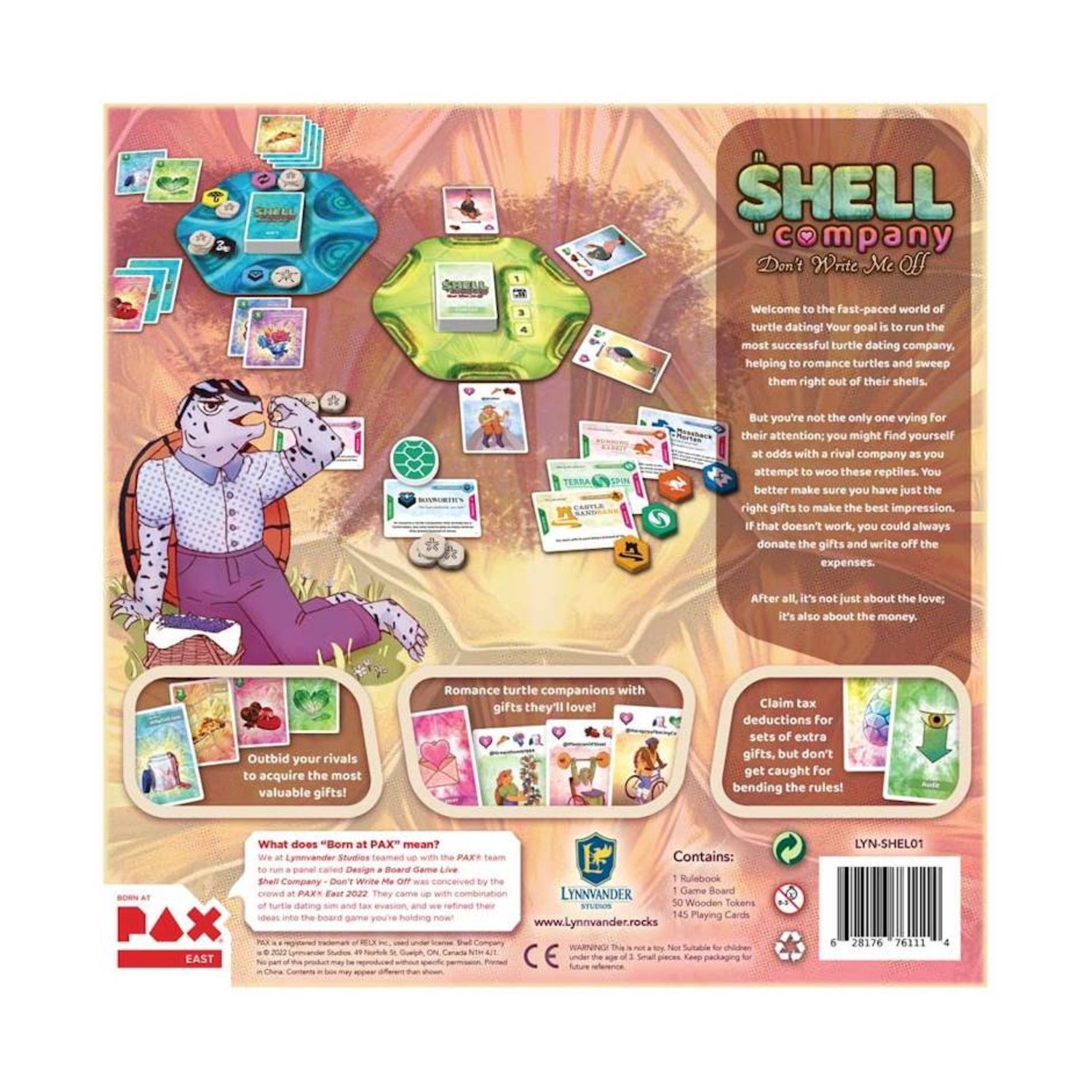 Lynnvander Board Game Shell Company – Don’t Write Me Off Box SW (New)