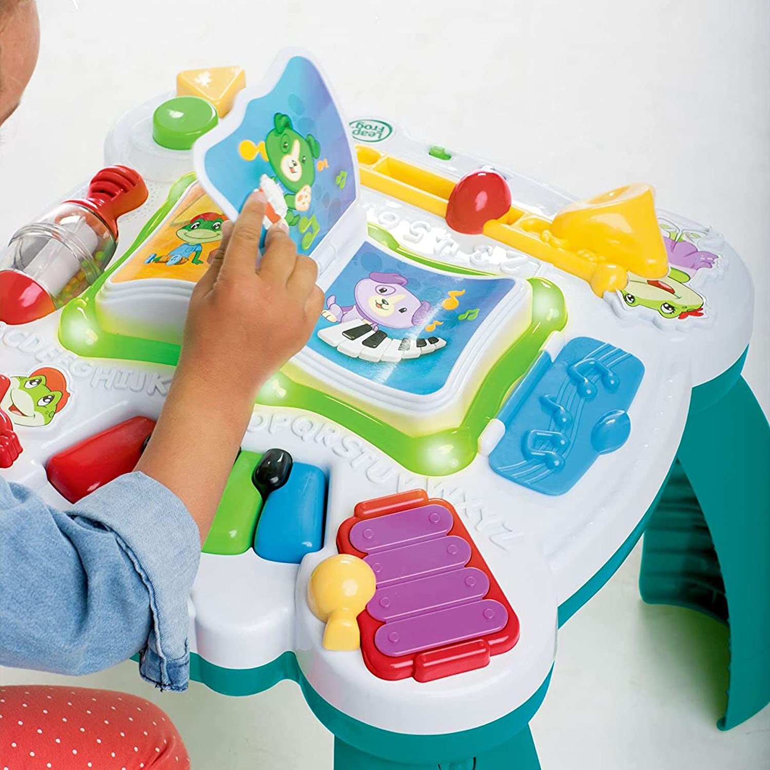 Kids Musical Table Learn and Groove Interactive Green LeapFrog 80-19270E