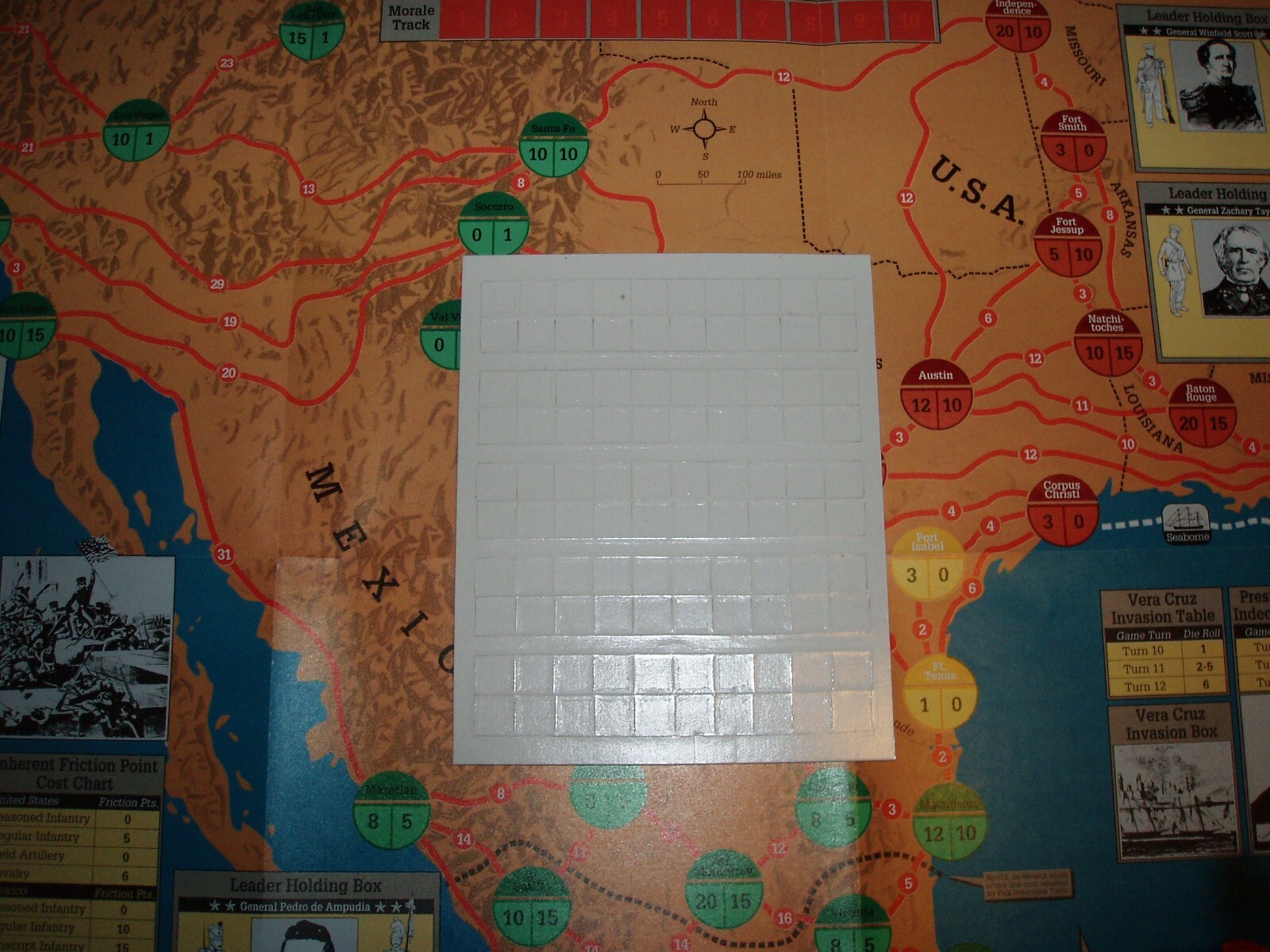 Mexican War 1846-47 Rush for Glory S&T 127 Strategy&Tactics SPI Collector Copy