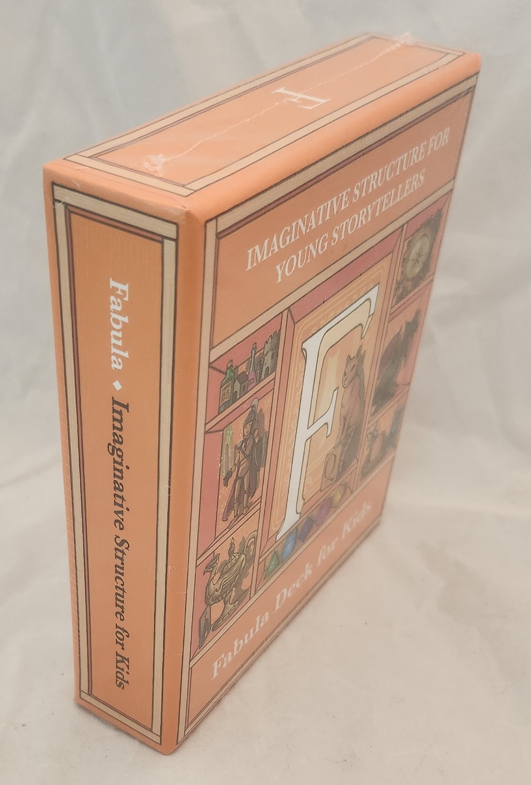 Fabula Deck for Kids, Book + 34 Cards + Die, Educational Tool for Young Writers
