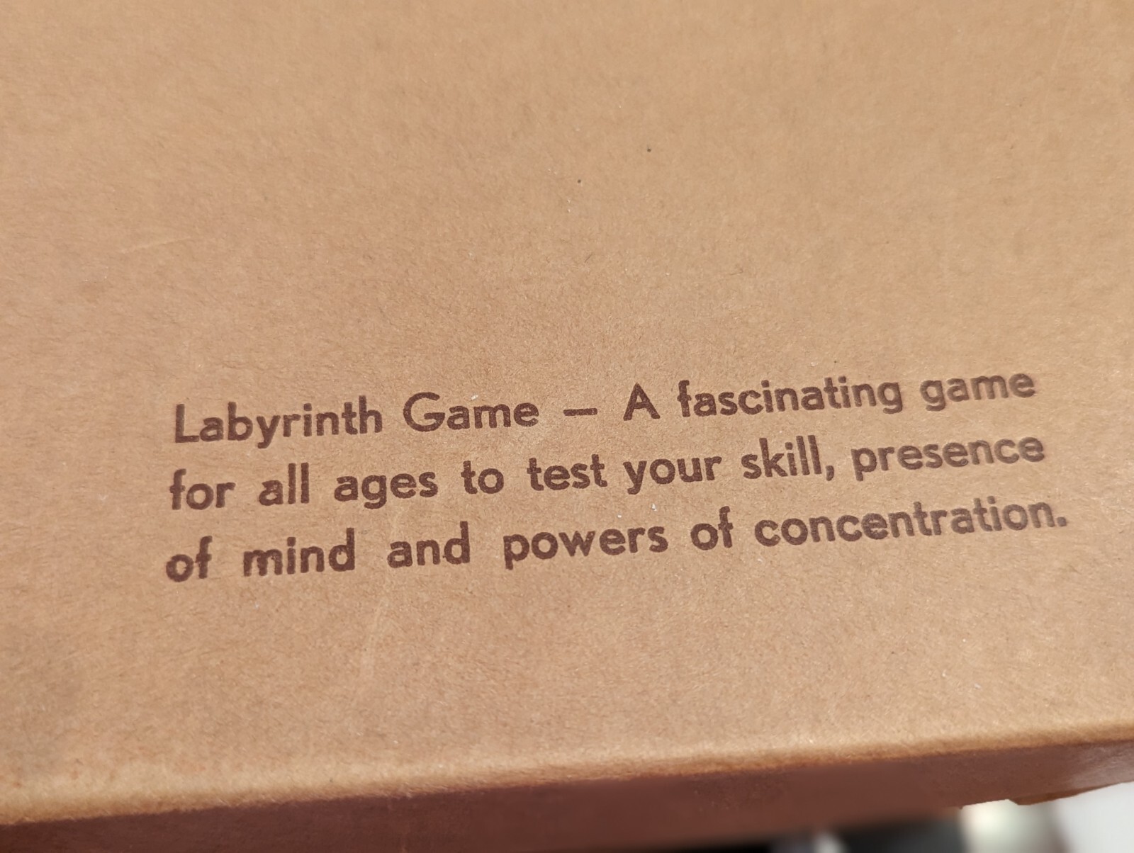 Vintage 1950 Brio Labyrinth Game Box Sweden 18376 LABYRINTSPEL Karlit BOX Only