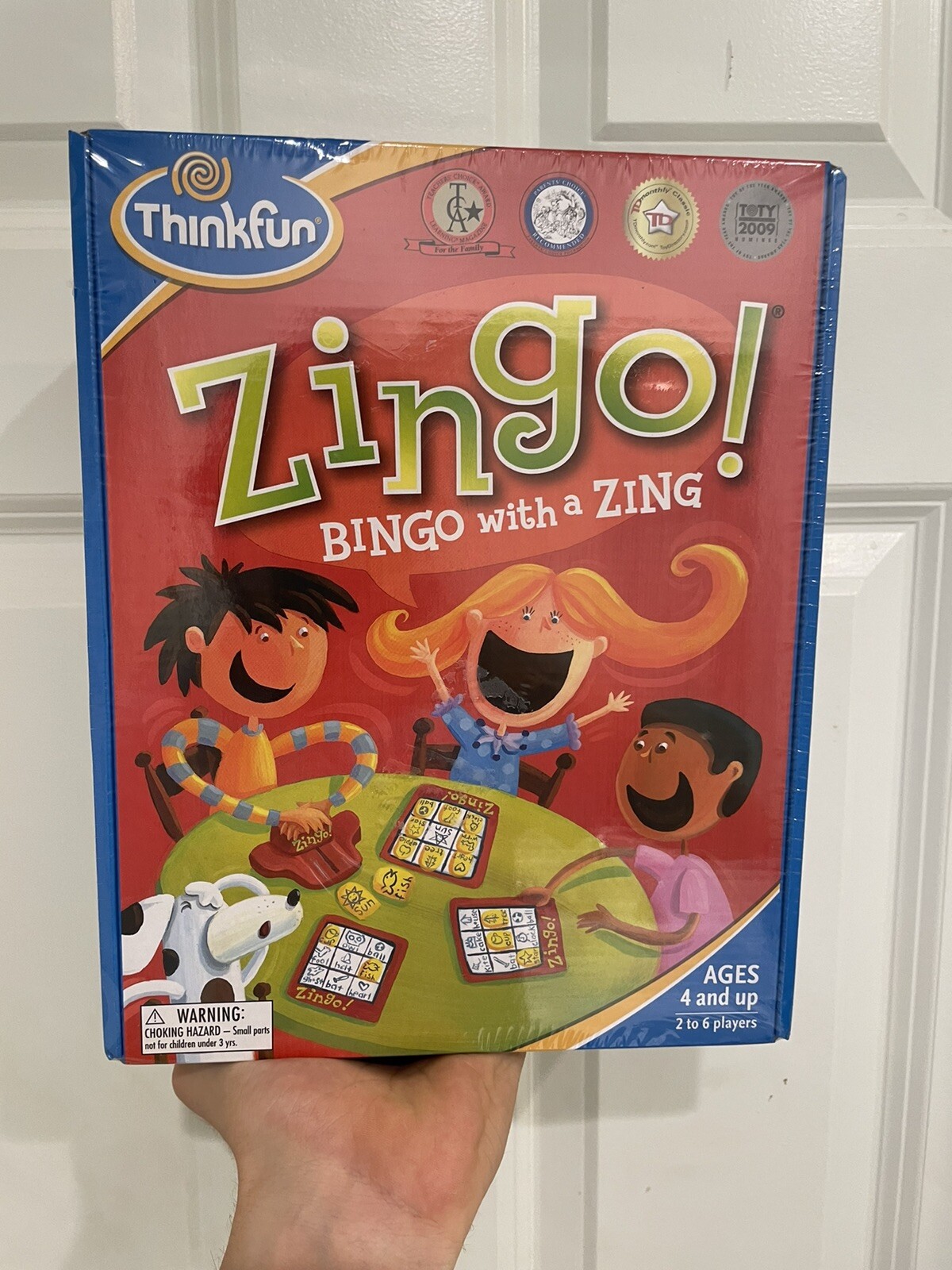 ThinkFun, Zingo 1-2-3, Ages 4 and Older, 2 to 6 Players- Brand New!