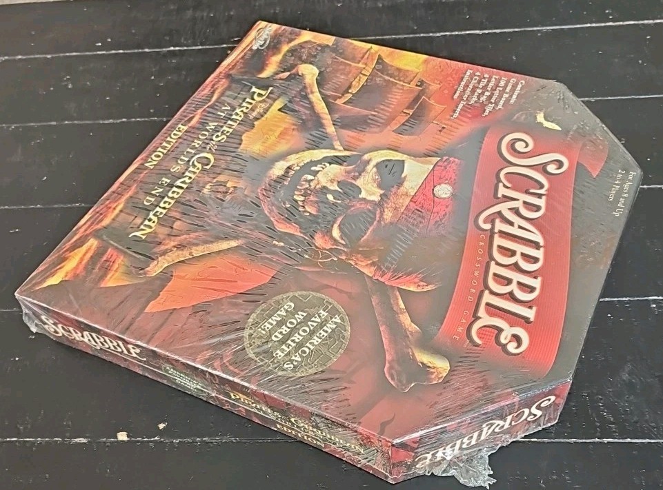 Sababa Toys, Pirates of Caribbean Scrabble. NIB (F75)