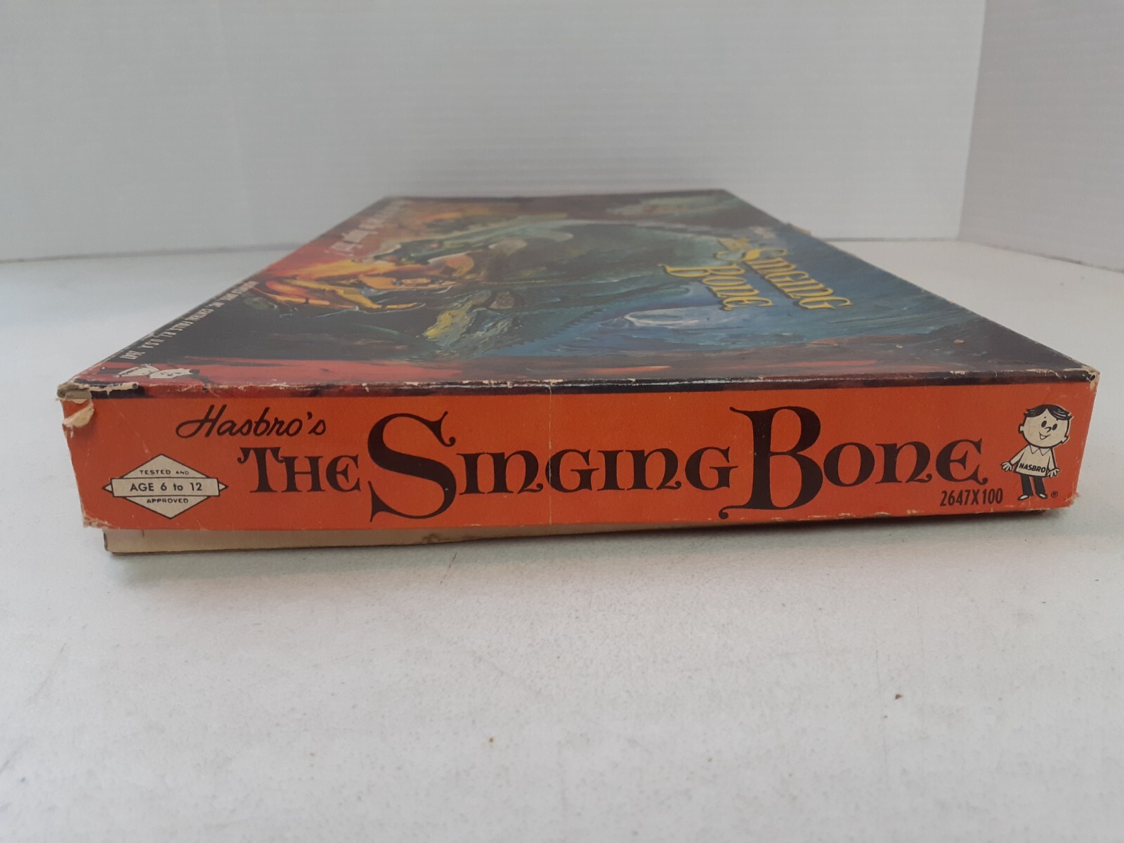 The Singing Bone Dragon Board Game Hassenfeld Hasbro Vintage 1962 Fantasy 125