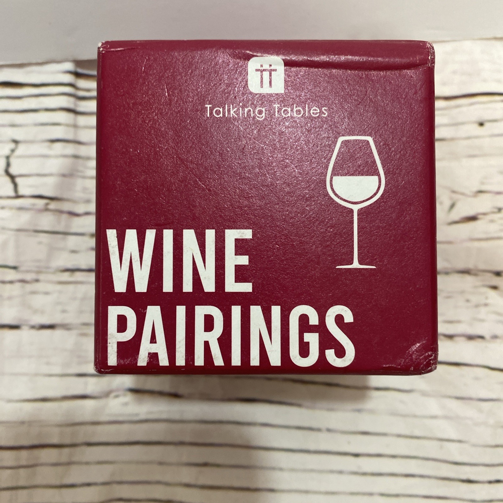 Talking Tables After Dinner Wine Pairings Trivia Game