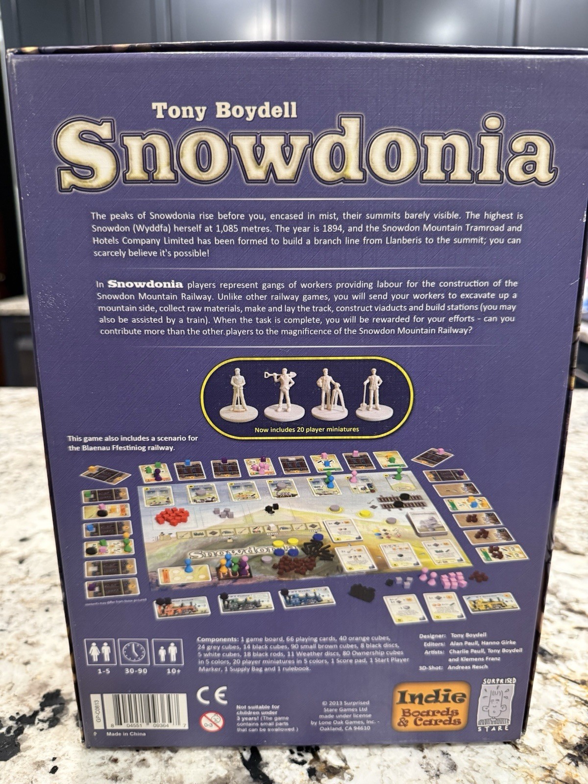 Snowdonia Indie Boards & Cards Excellent Condition Played Once