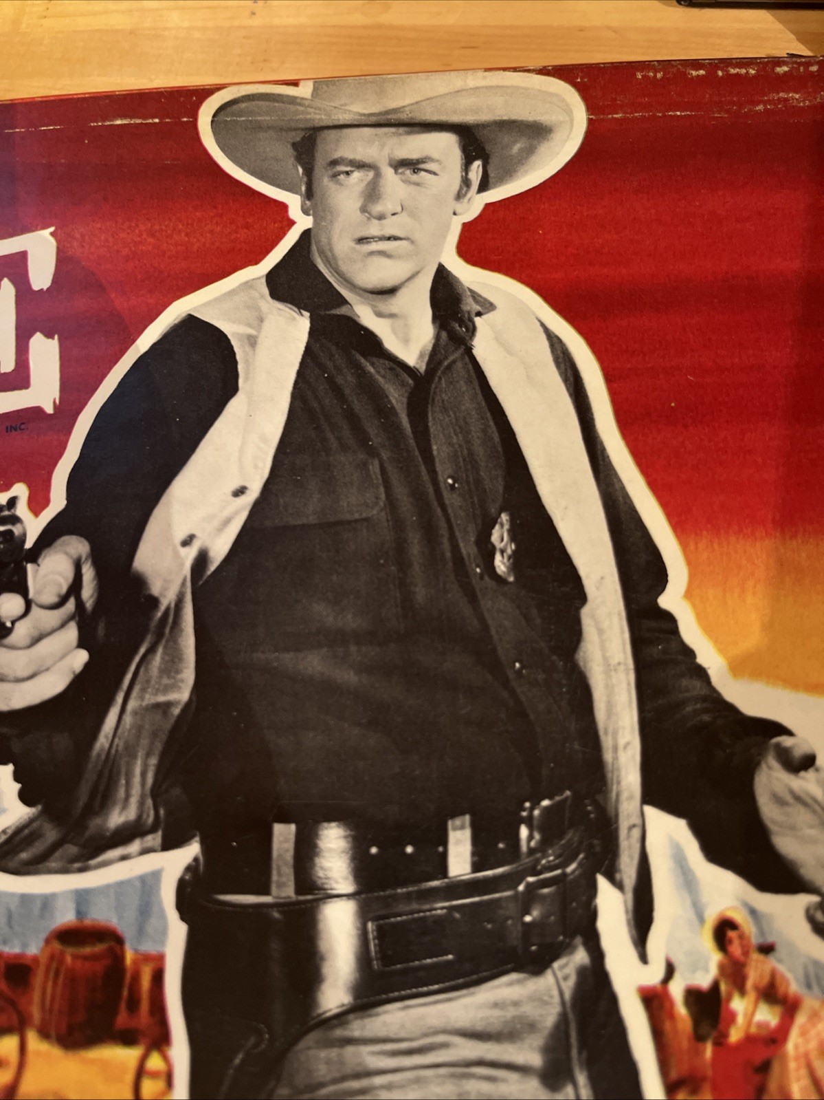 NOS NEVER PLAYED 1958 LOWELL Gunsmoke Boardgame James Arness Marshal Matt Dillon