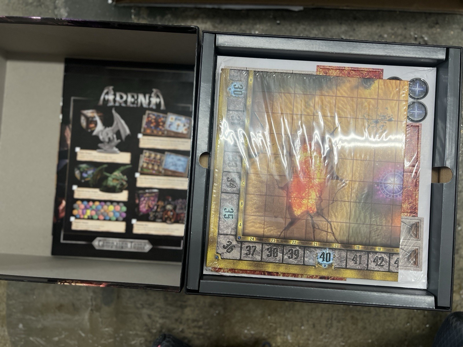 [open Box] Arena: The Contest Board Game Gift Family