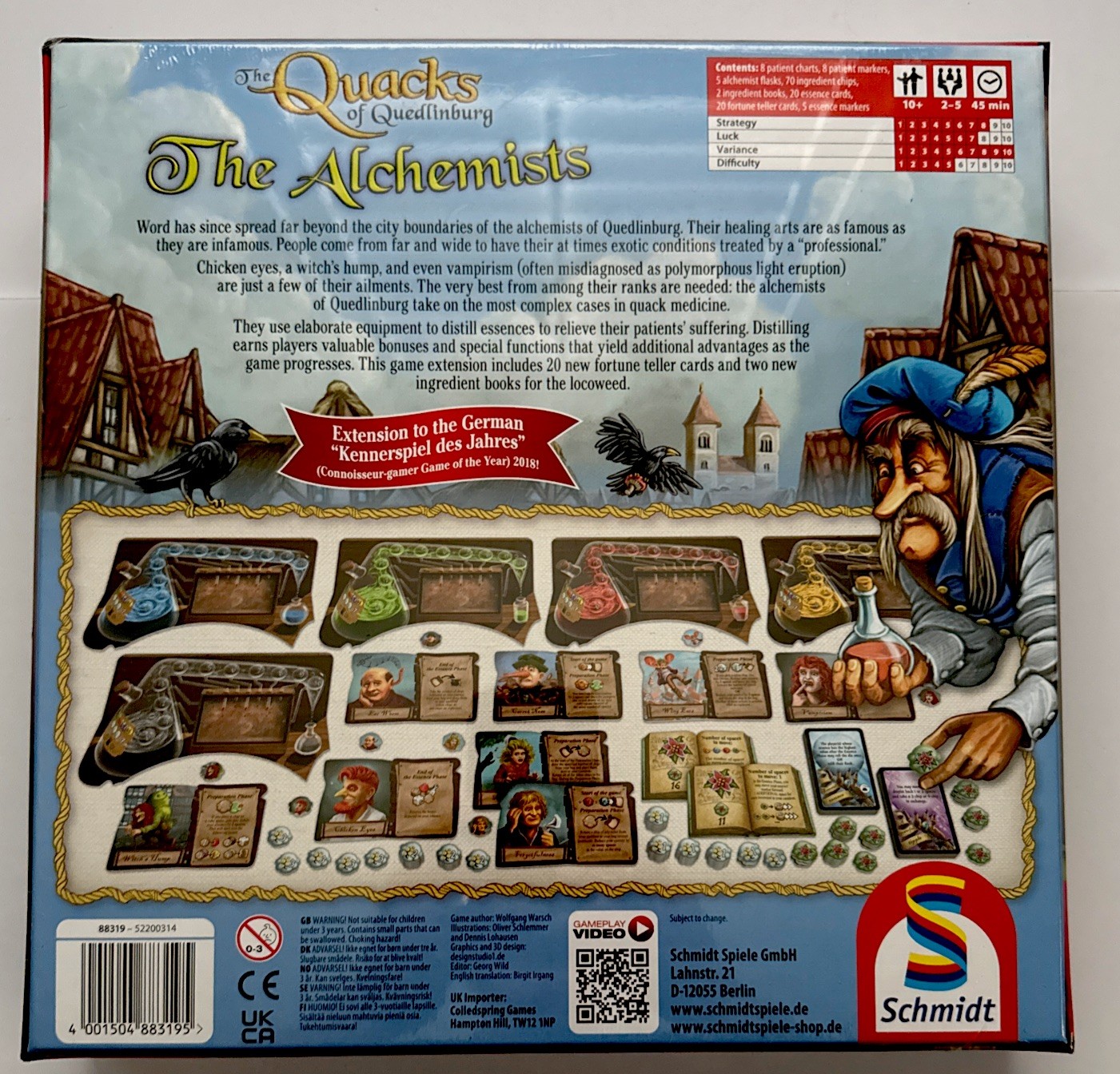 The Quacks of Quedlinburg The Alchemists Expansion Board Game Sealed Schmidt