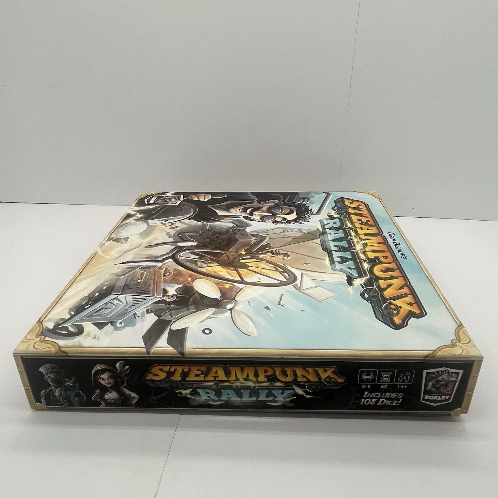 Steampunk Rally Board Game – Roxley – 100% Complete First Run