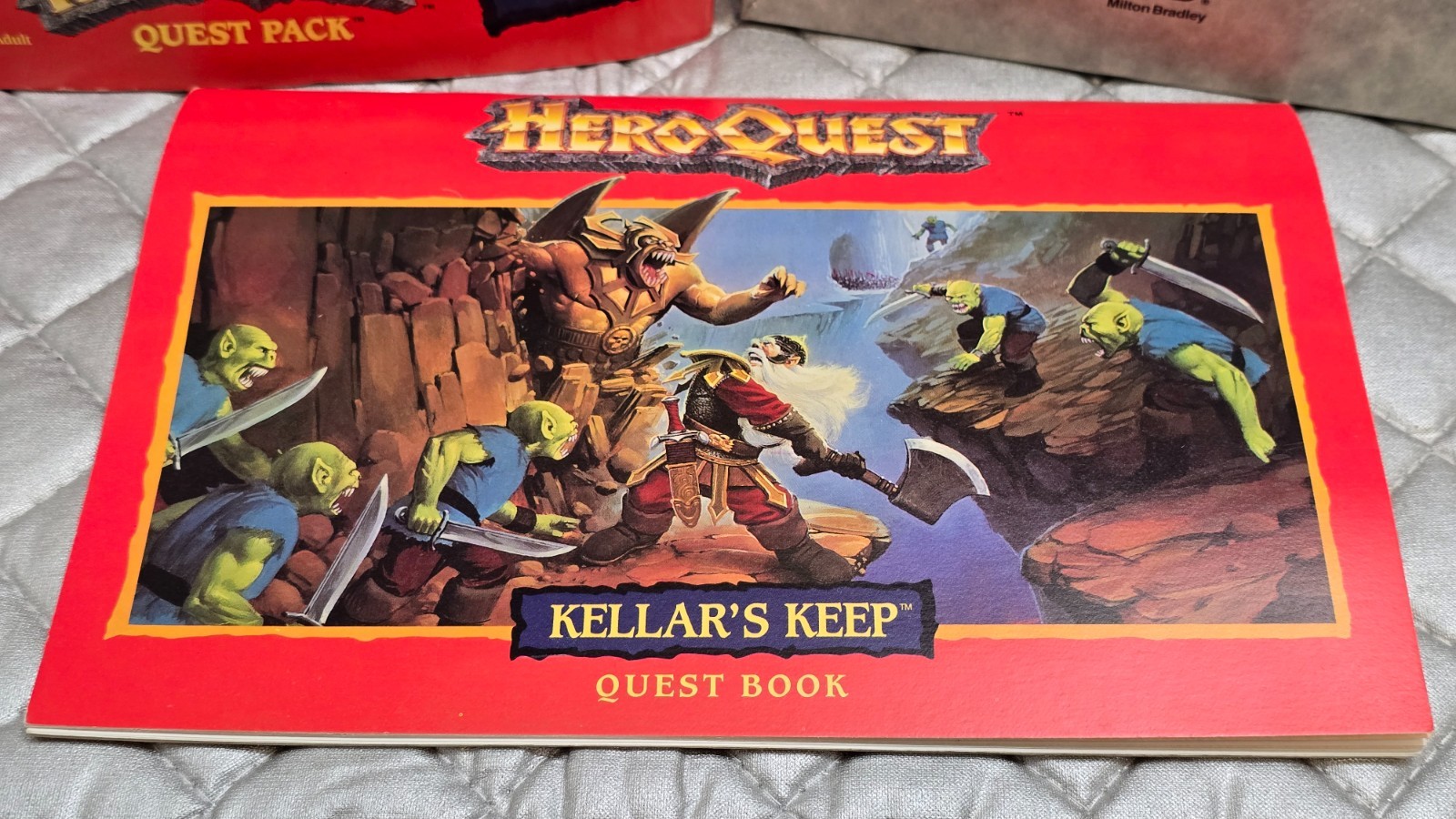 Vintage Hero Quest – Quest Pack – Kellars Keep – 1991 MB Complete and Nice!