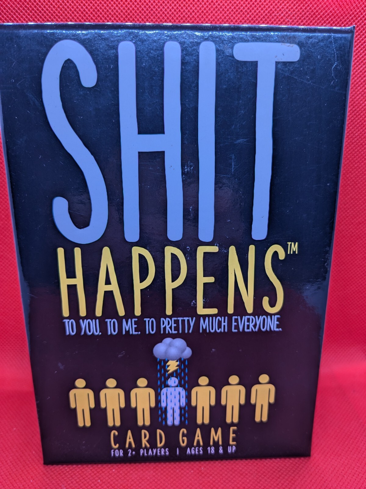 Sh!t Happens Card Game 2+ Players, Adult Ages 18+