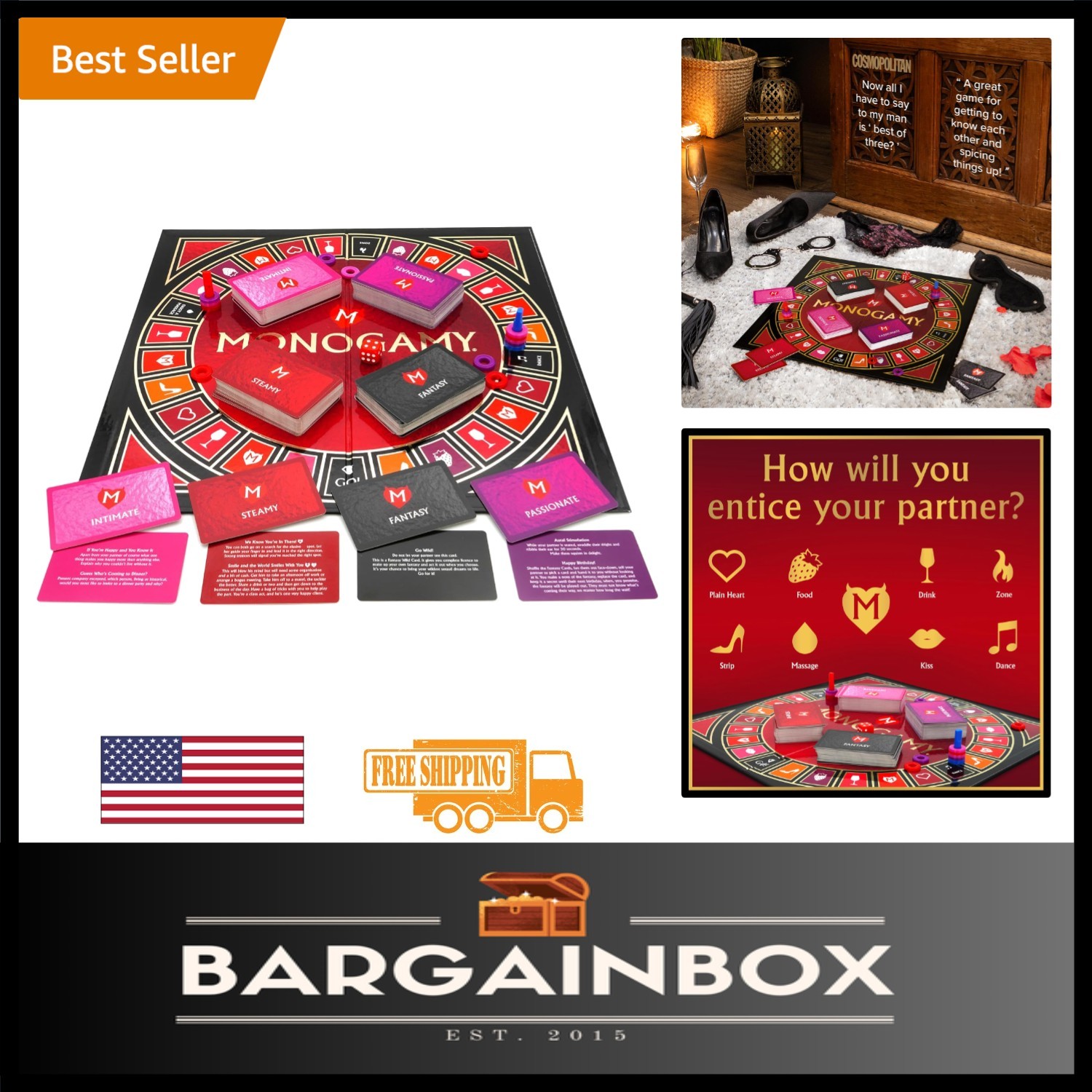 Ultimate Couples Board Game – 60 Minutes of Intimate Fun for Two Players