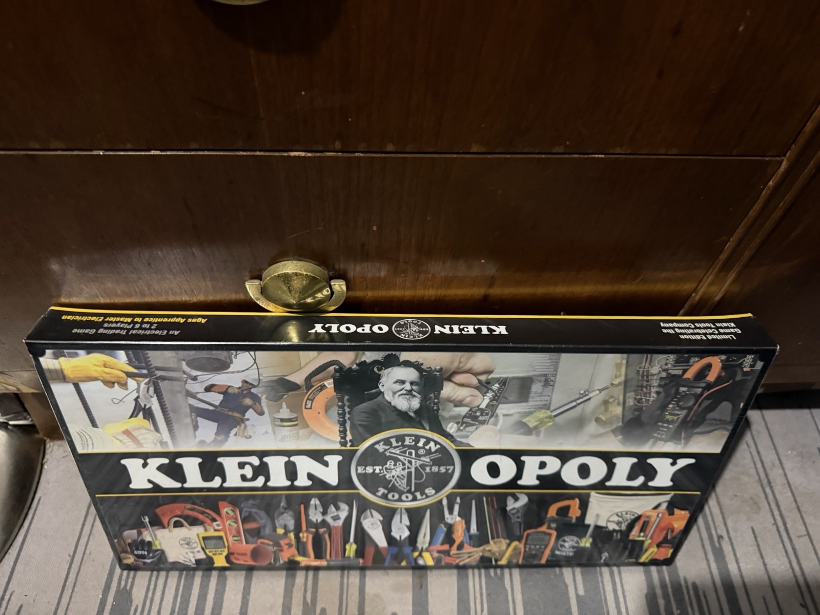 Klein Tools Klein-Opoly Board Game Limited Edition NEW Sealed- Small Tear