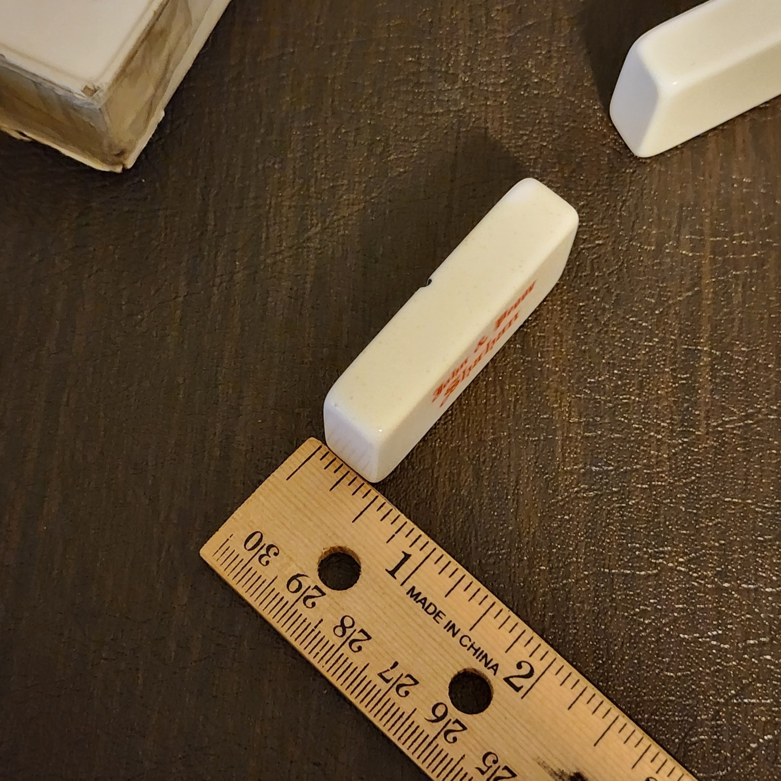 2 Vintage Puremco Marblelike Dominoes Professional Extra & Super Thick 816 Set *