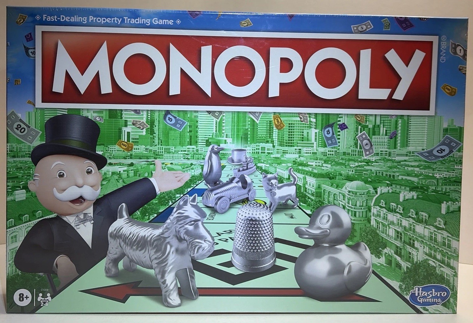 Monopoly Classic Board Game 2017 Token Vote Edition Sealed (C1009)