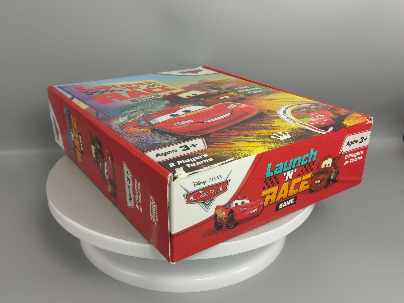 2023 Funko Games Disney Pixar Cars LAUNCH ‘N’ RACE GAME 99% Complete RARE HTF!