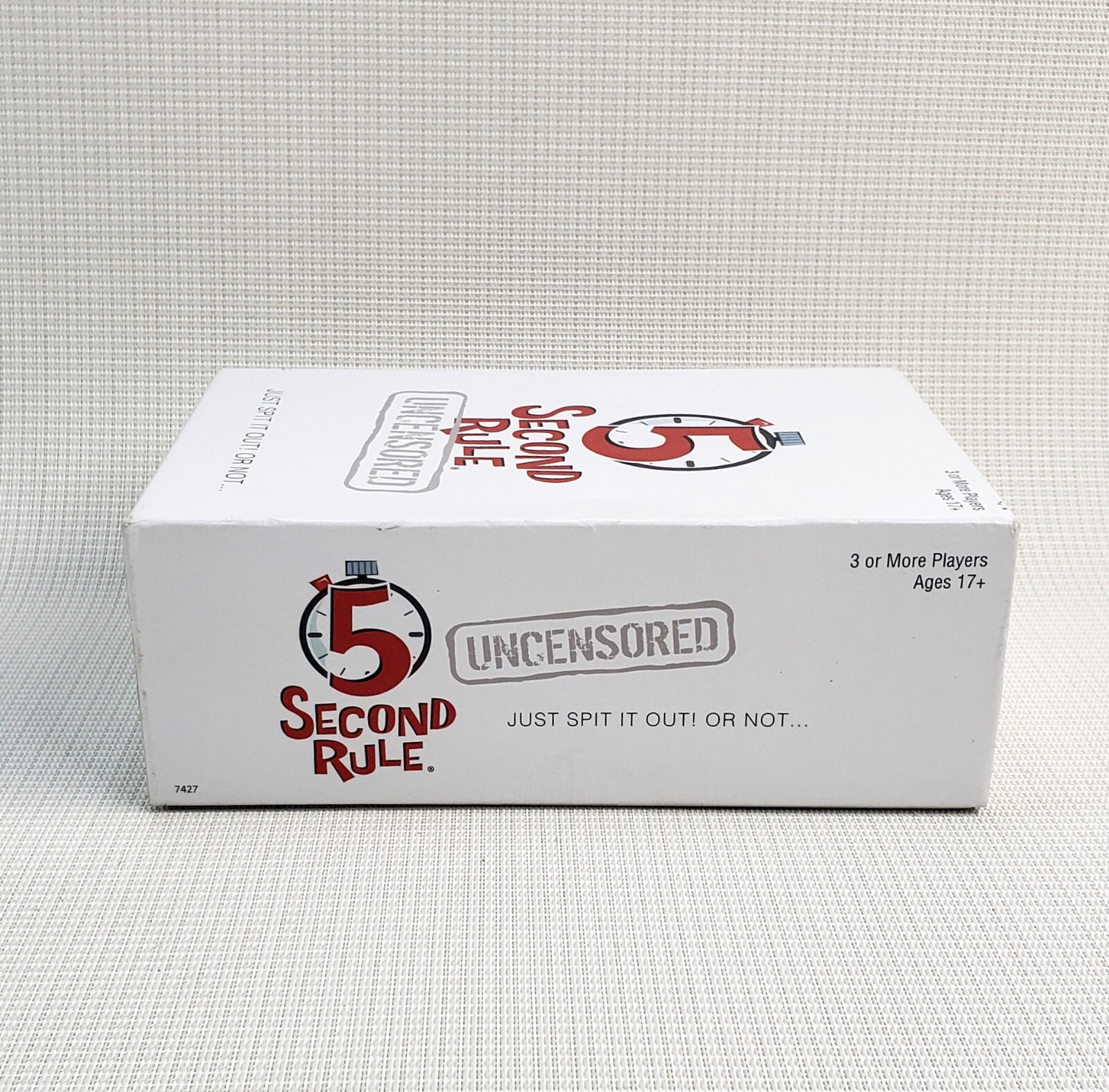 5 Second Rule Game Uncensored Adult Party Game Risque Fun NEW Sealed