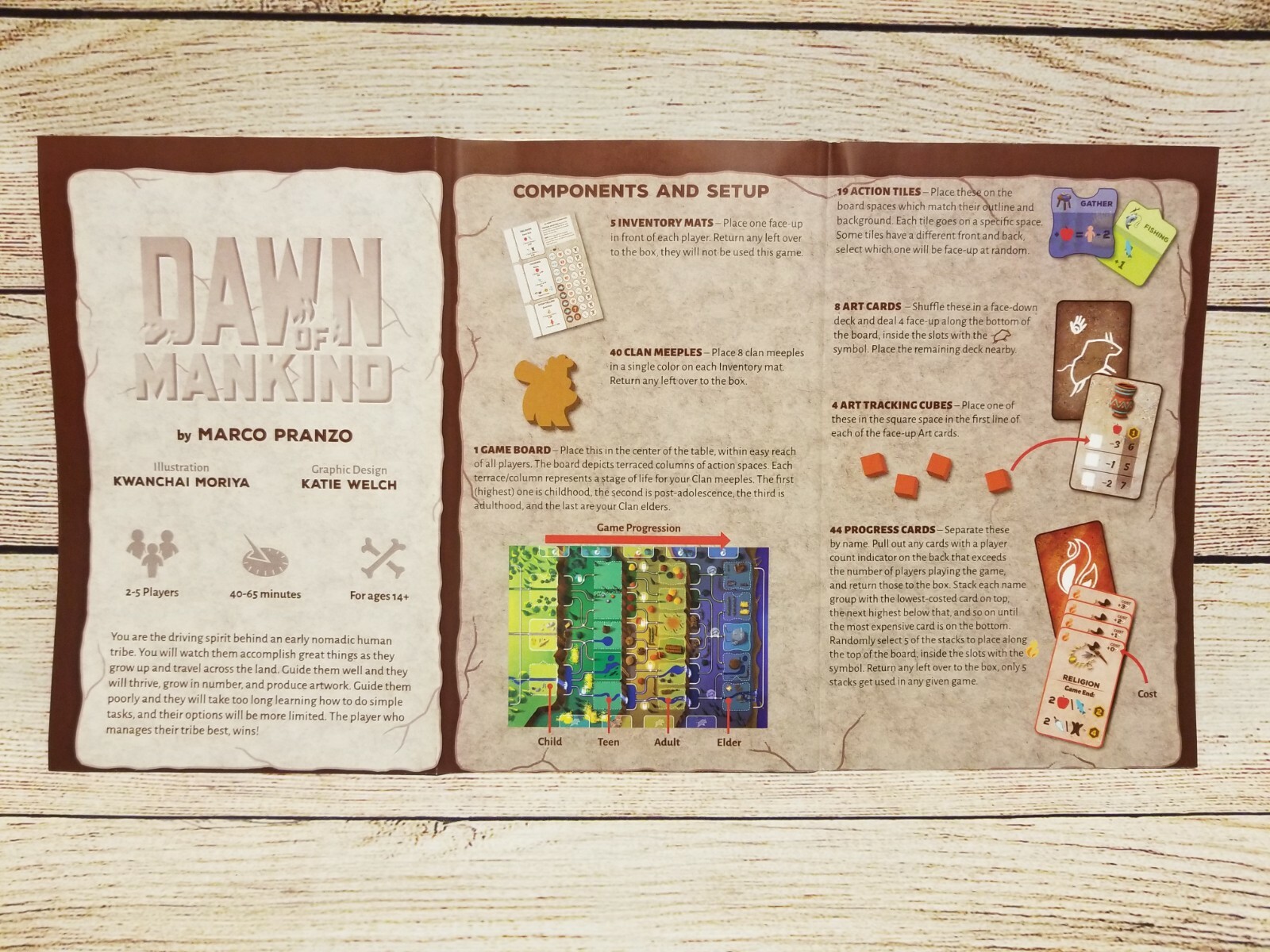 Dawn of Minkind by Tasty Minstrel Games TMG – SEALED