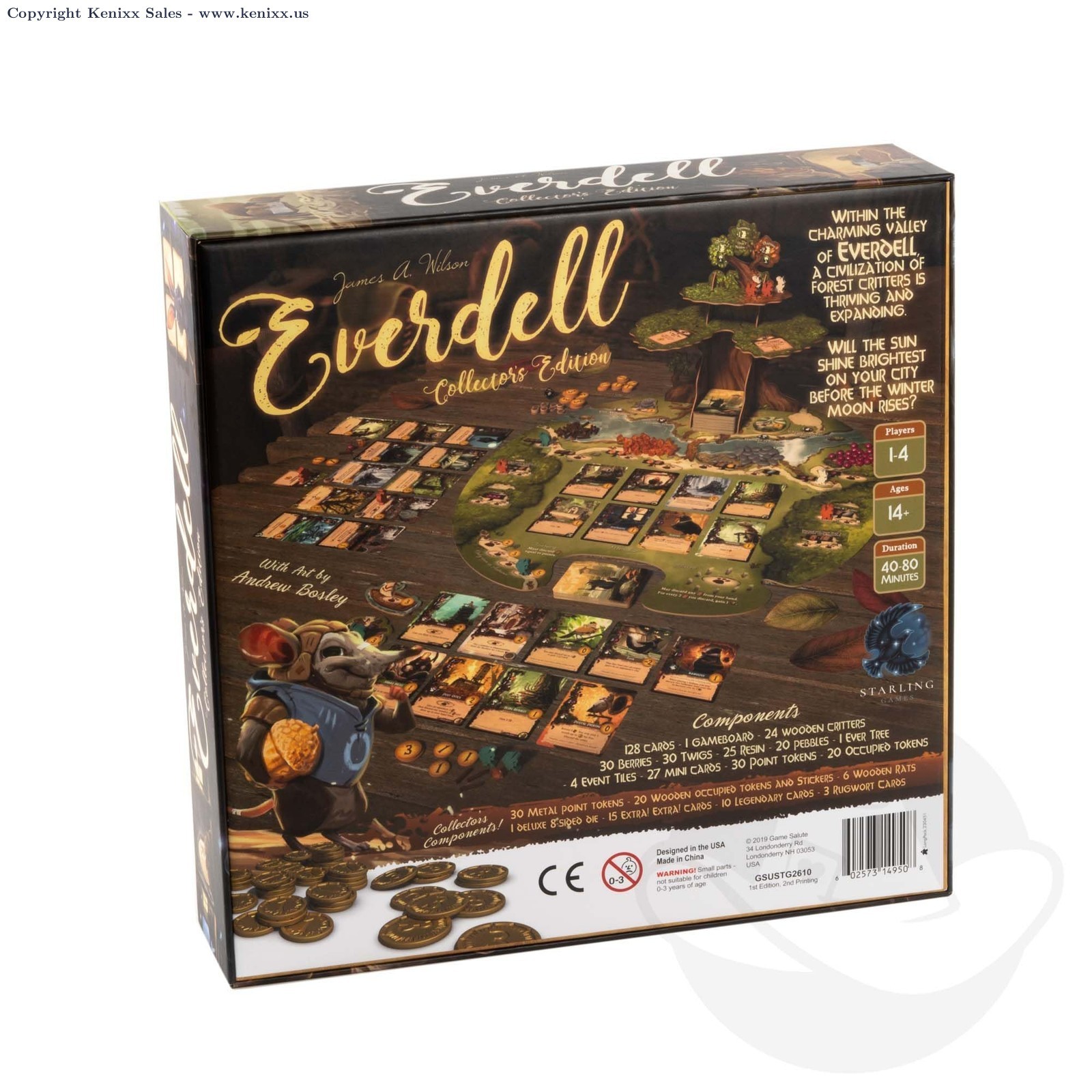 Everdell Collector’s Edition Board Game – Premium Strategy Worker