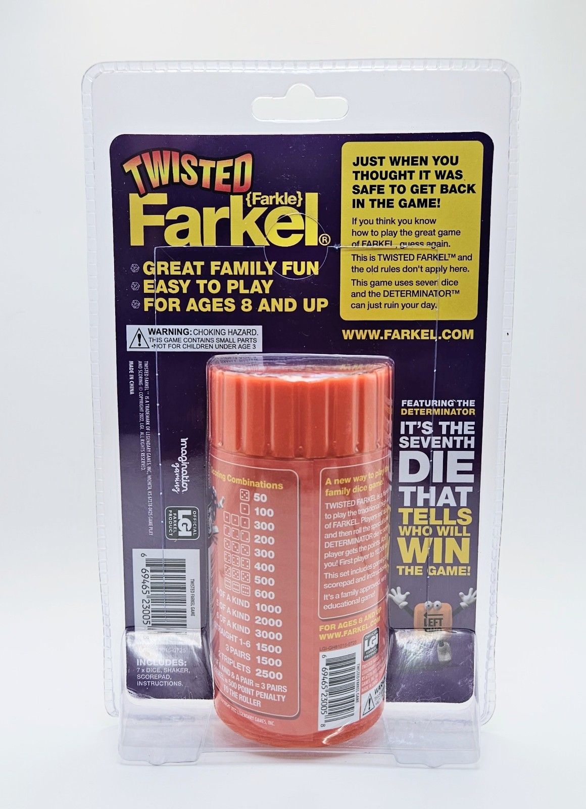 Legendary Twisted Farkel Family Dice Game New & Sealed