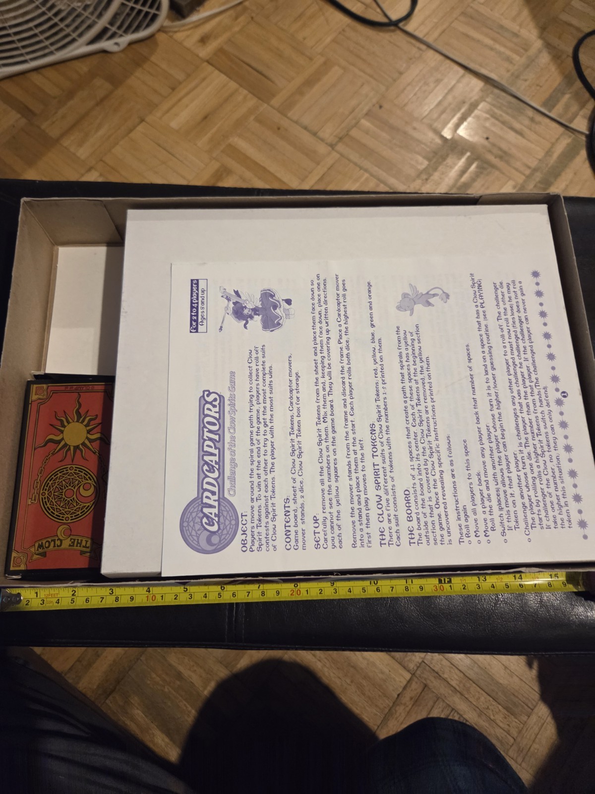 Cardcaptors: Challenge of the Clow Spirits Anime Board Game – 2001