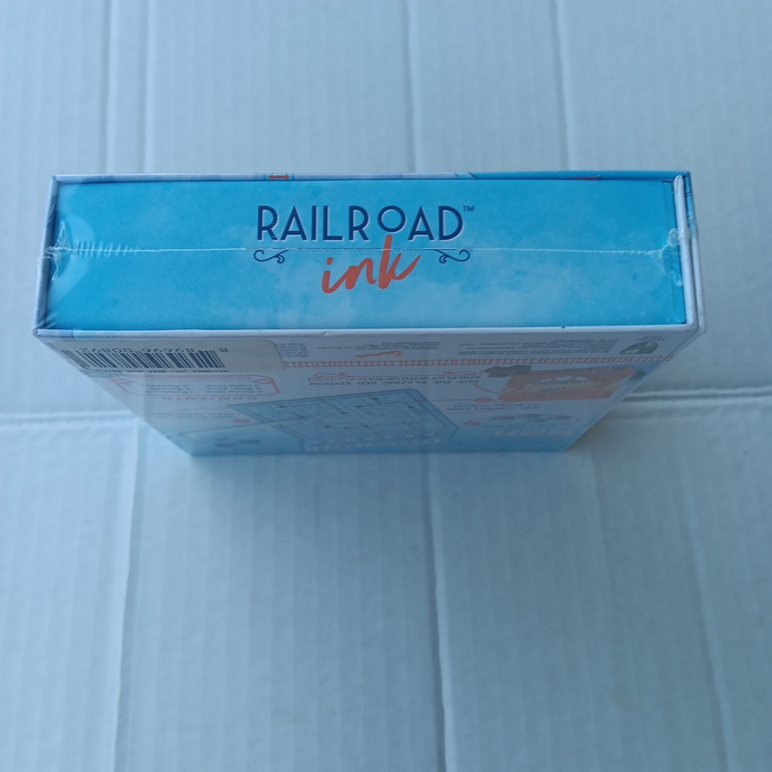 Railroad Ink Deep Blue Edition Puzzle Game Hjalmar Hach Lorenzo Silva New Sealed