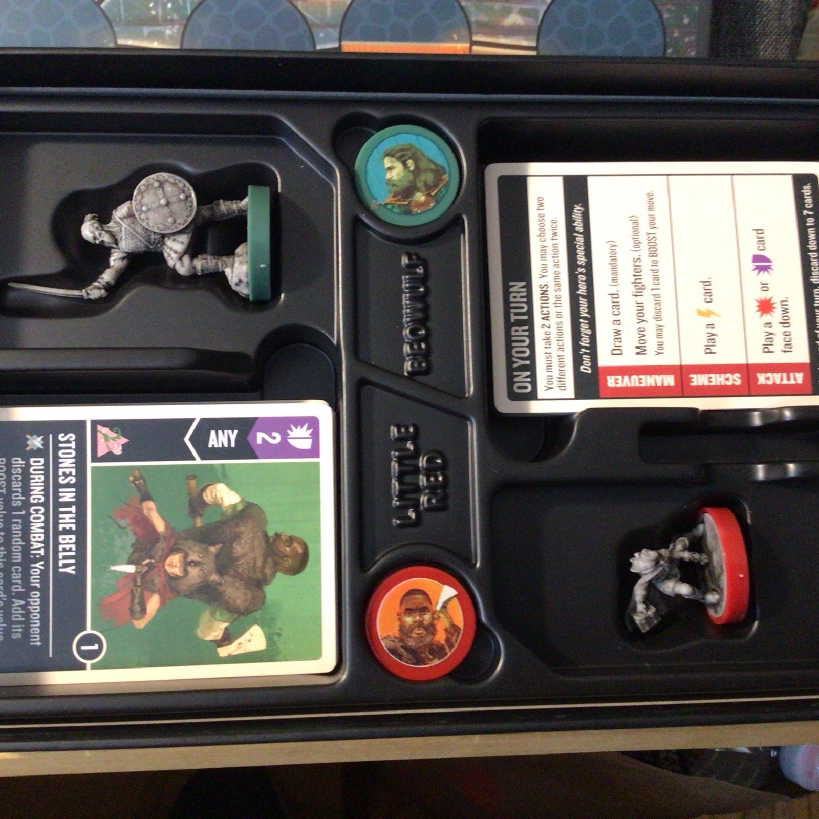Unmatched – Little Red Riding Hood vs Beowulf Board Card Game Mondo Restoration