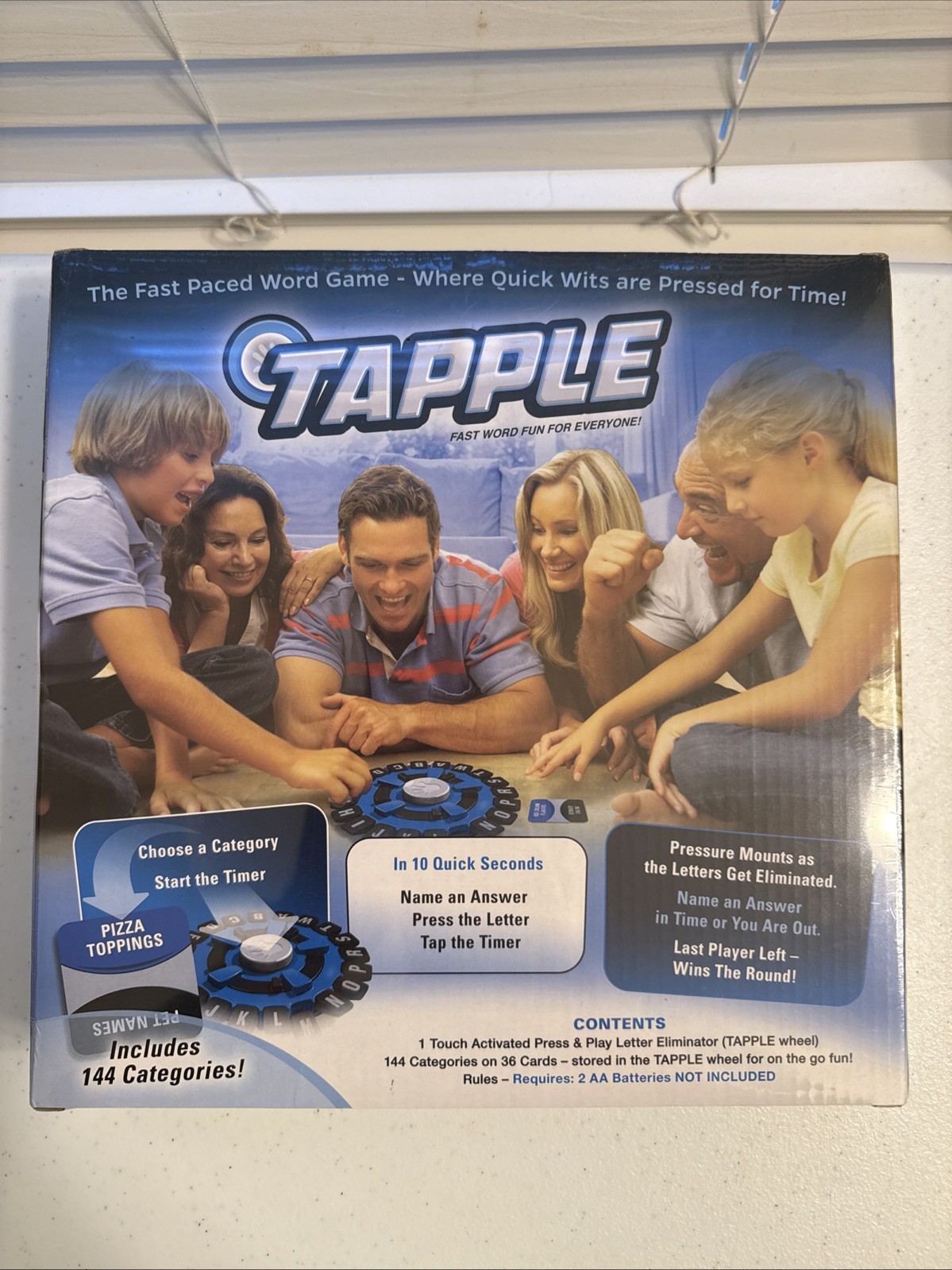 TAPPLE Fast-Paced Word Game | Family Party Game | Ages 8+ | Complete | New