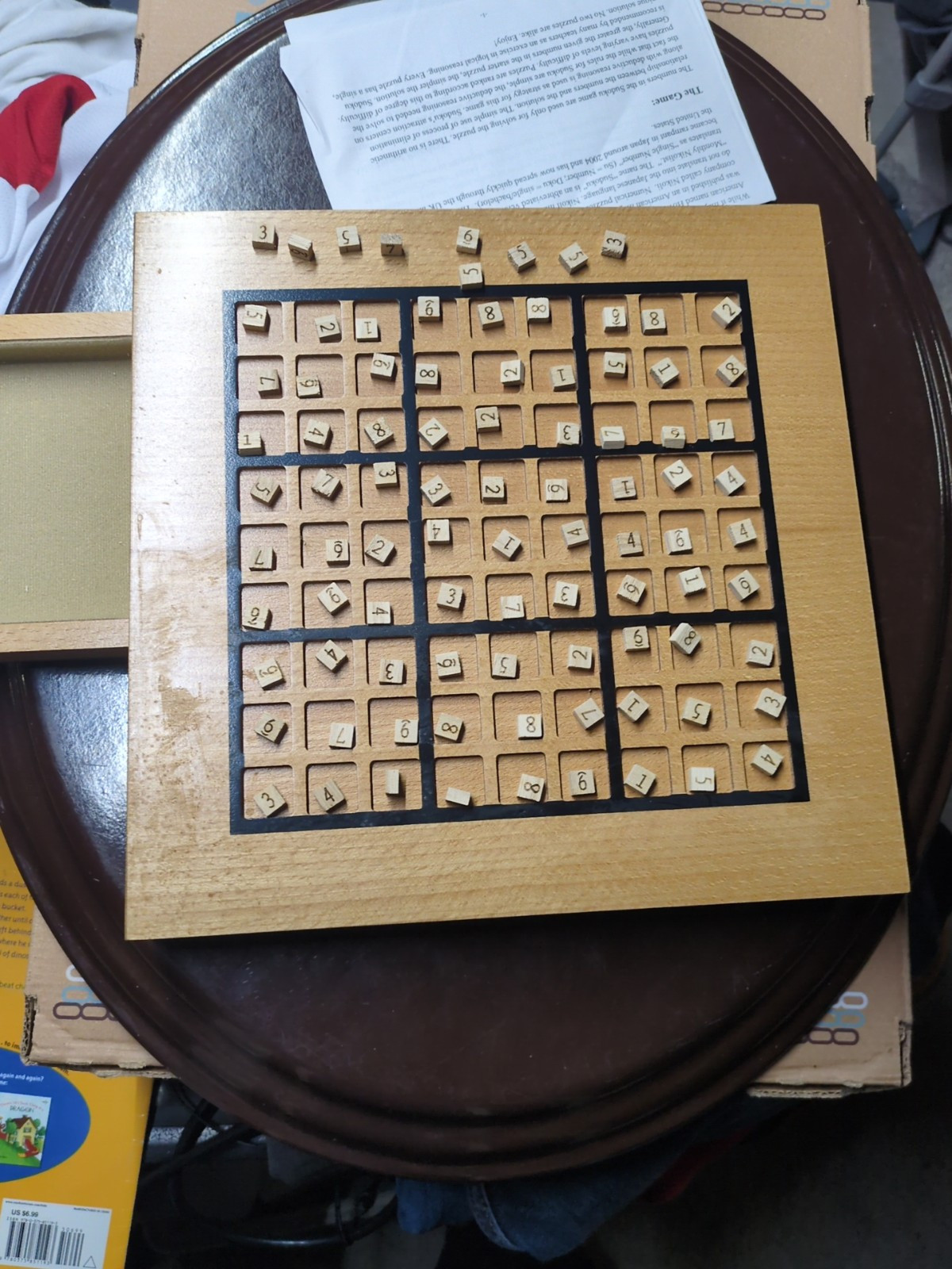 SUDOKU Wooden Game Board and Pieces – Wood Expressions, Inc.