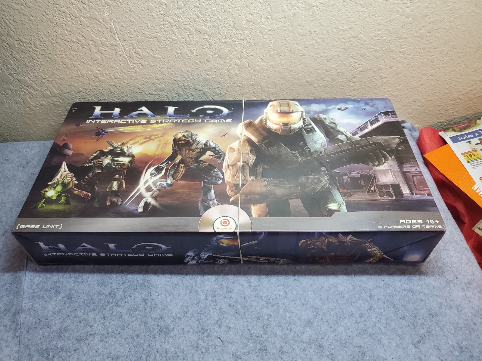 Halo Interactive Strategy Game Board Game Milton Bradley 2007, New in Open Box