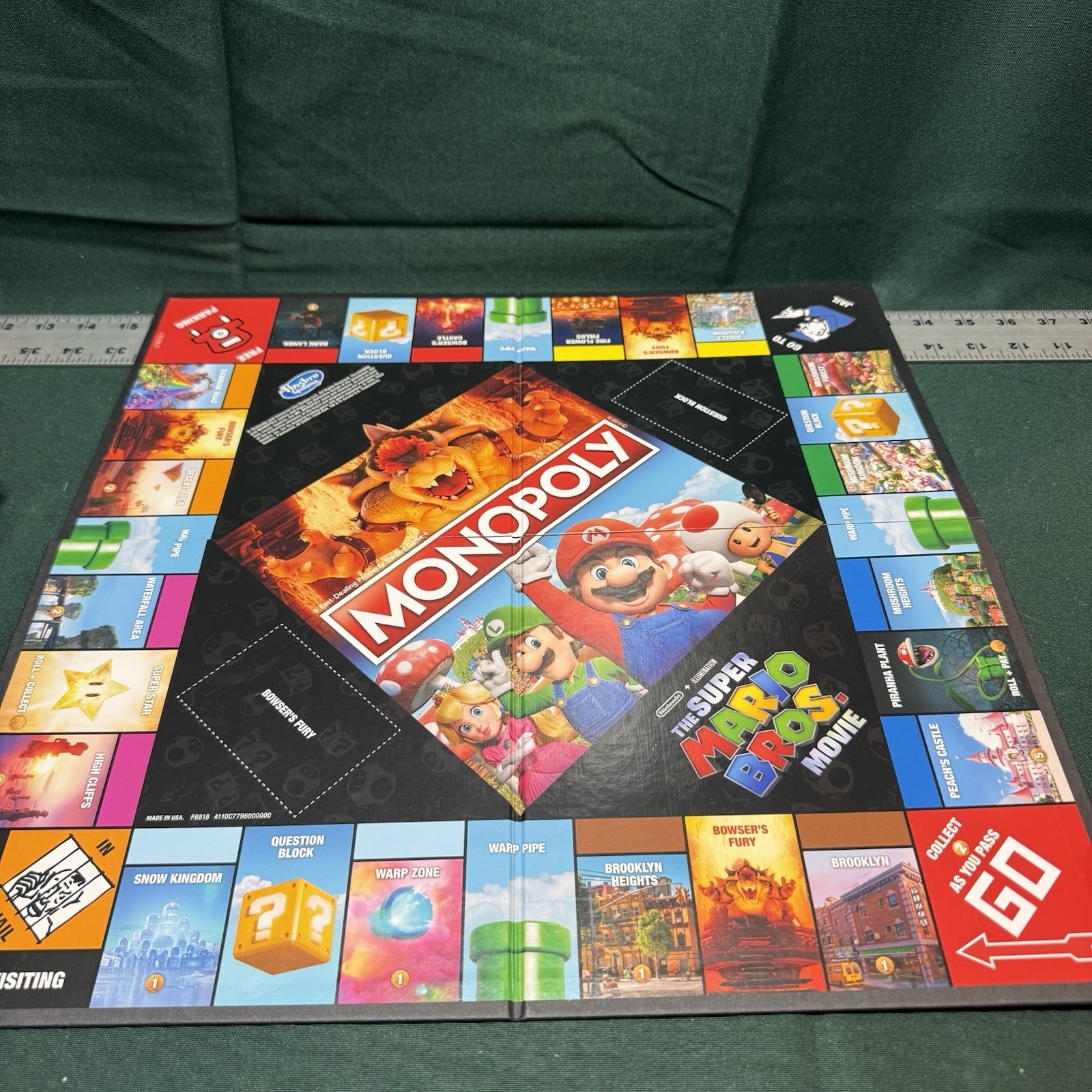 Monopoly The Super Mario Bros Movie Edition Game by Hasbro-Ships free!