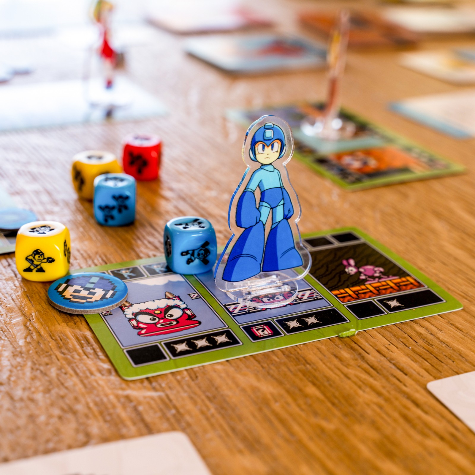 KESS: Mega Man: Adventures – Battle Board Game, Card & Dice Management