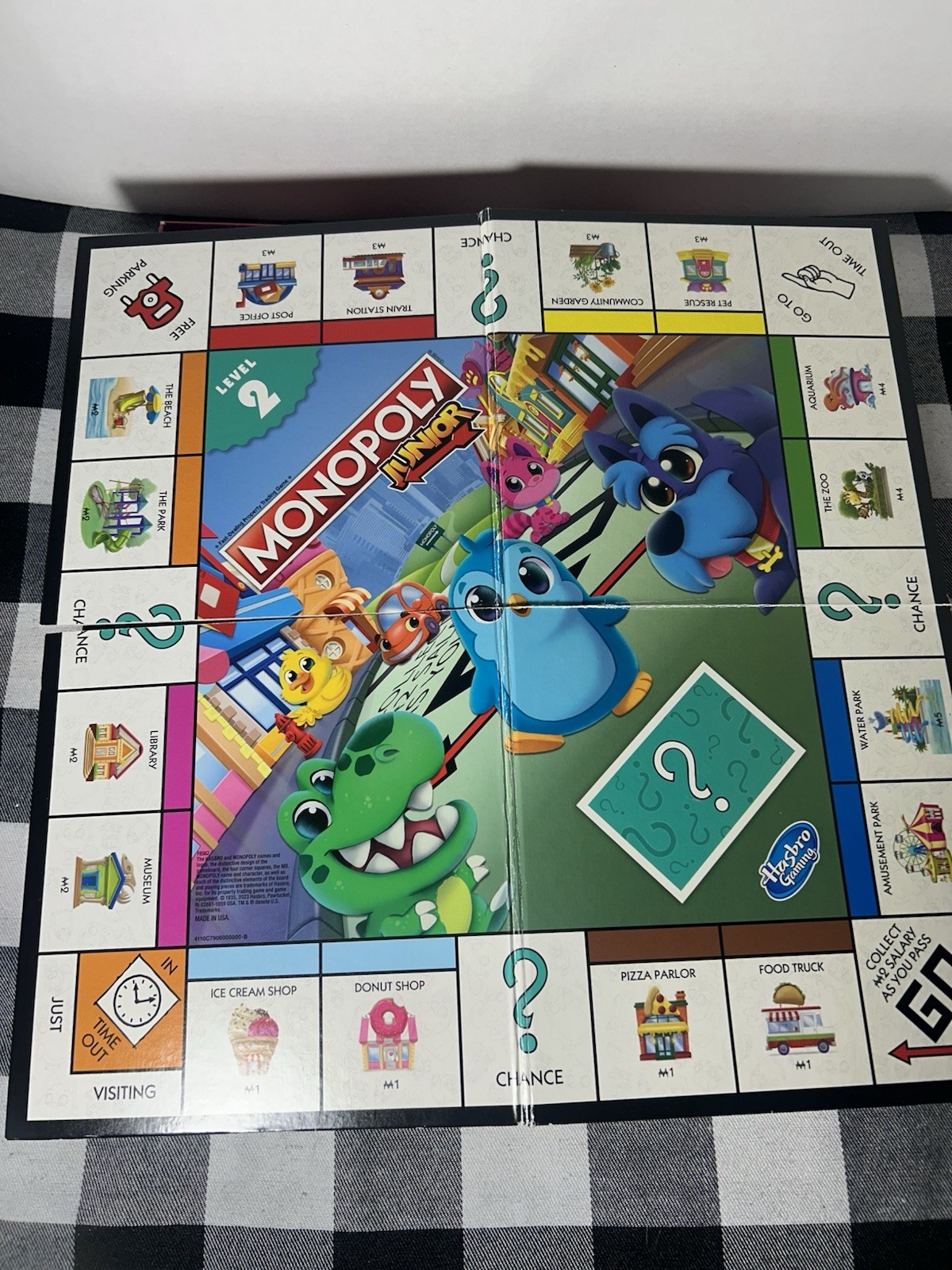 Hasbro Monopoly Junior Board Game Ages 5 and up Complete