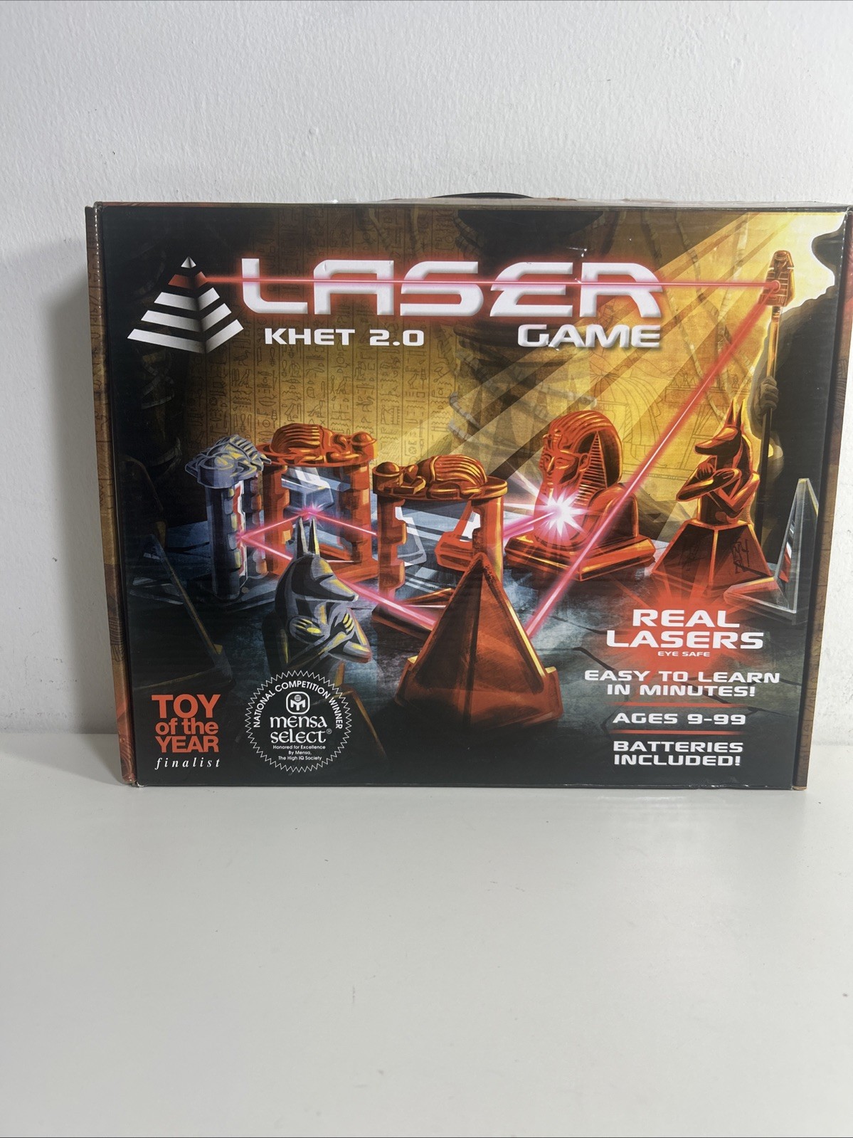 Khet 2.0 Laser Game – Strategy Board Game – Real Lasers – Mensa Select