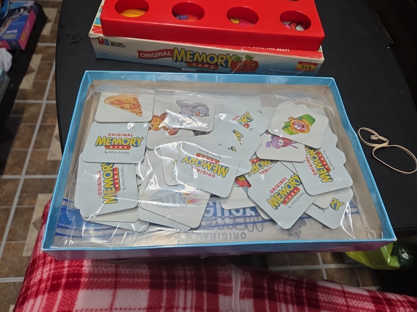 Vintage Original Memory Matching Game 1996 Milton Bradley Complete Ages 3-6