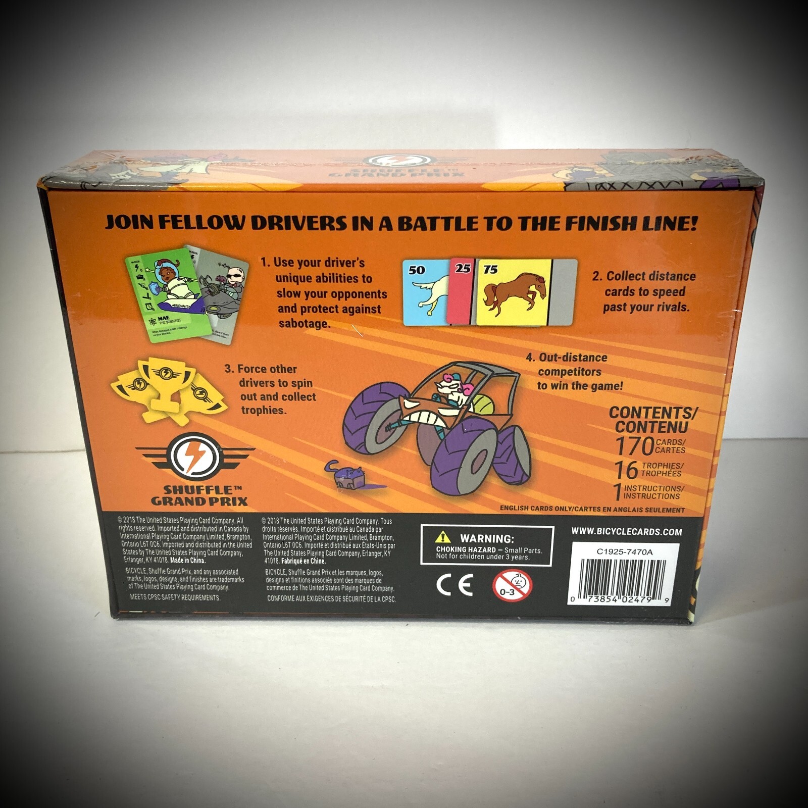 Sealed SHUFFLE GRAND PRIX BOARD GAME bicycle card game tabletop strategy family