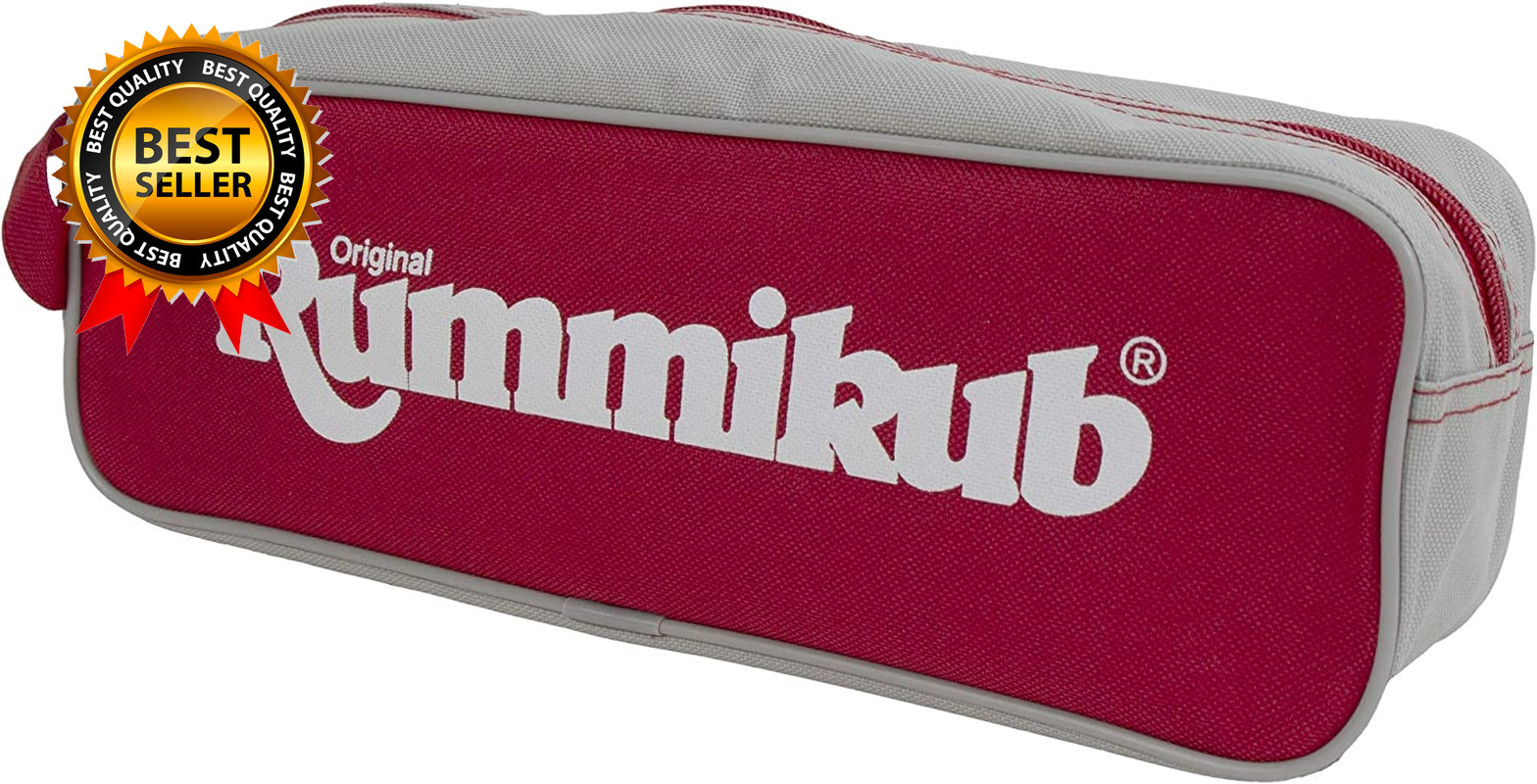 Rummikub the Complete Original Game with Full-Size Racks and Tiles