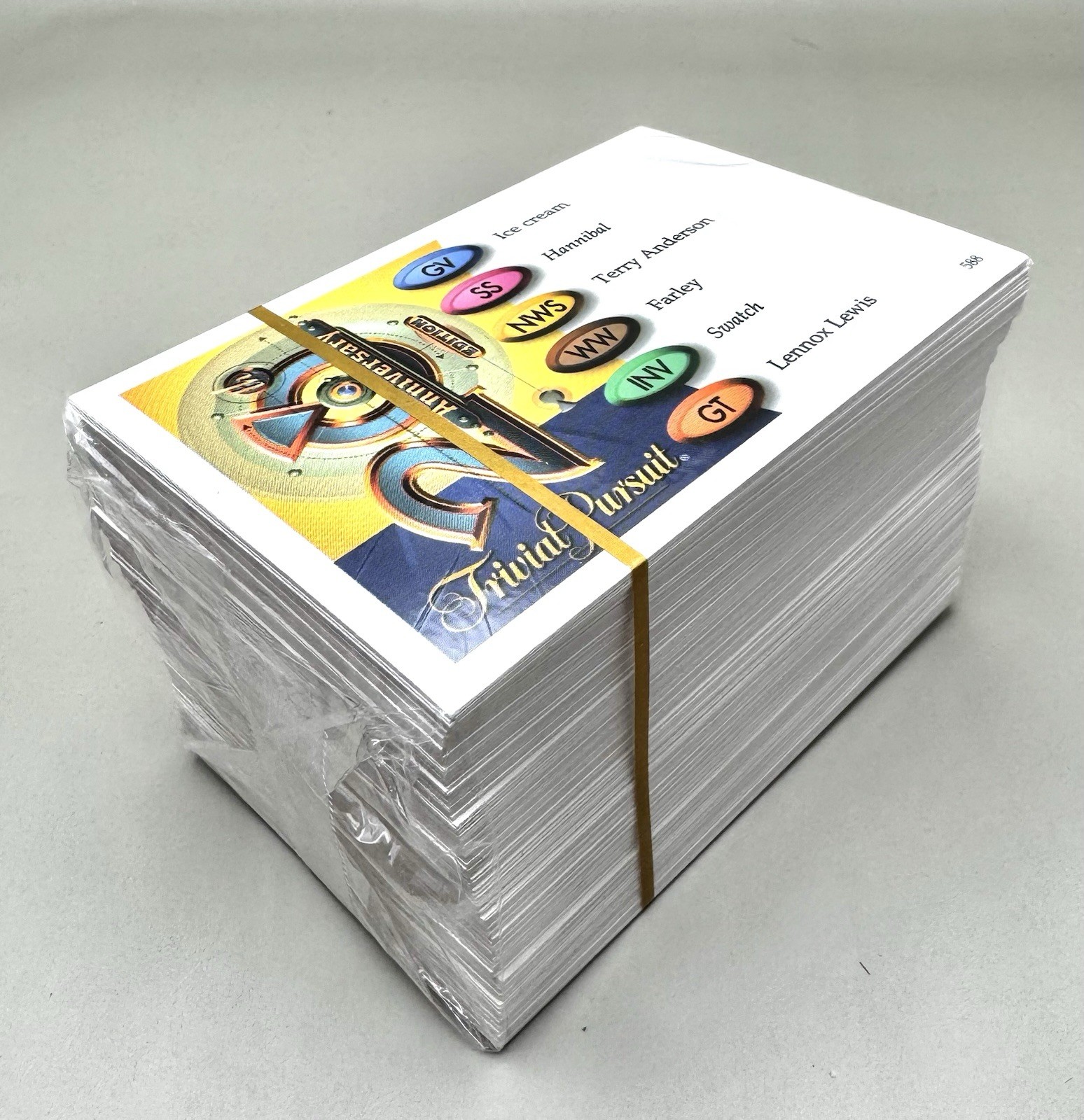 Trivial Pursuit 20th Anniversary Edition Deck of Trivia Cards – 200 Total NEW!