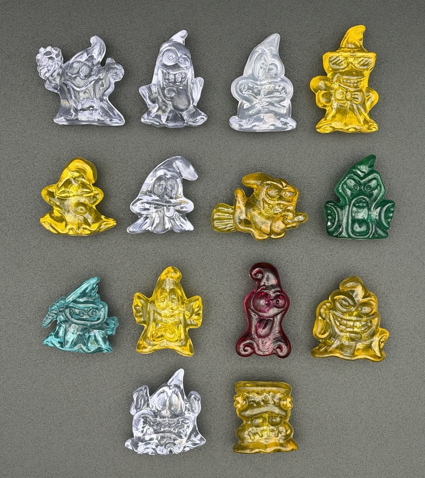 Lot 14 Gogo’s Crazy Bones Ghost Series 2004 Assorted Figures