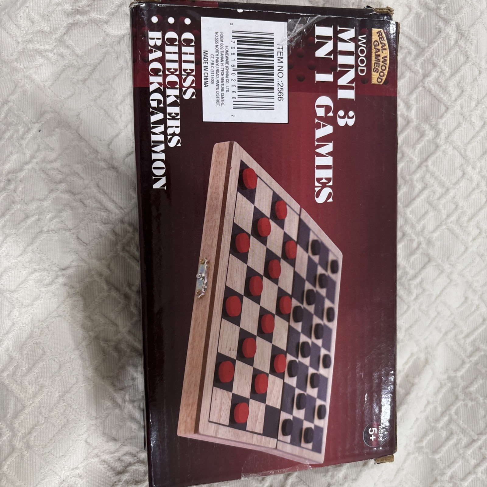 Fun To Play Mini 3 In 1 Game Set For Kids Five And Older