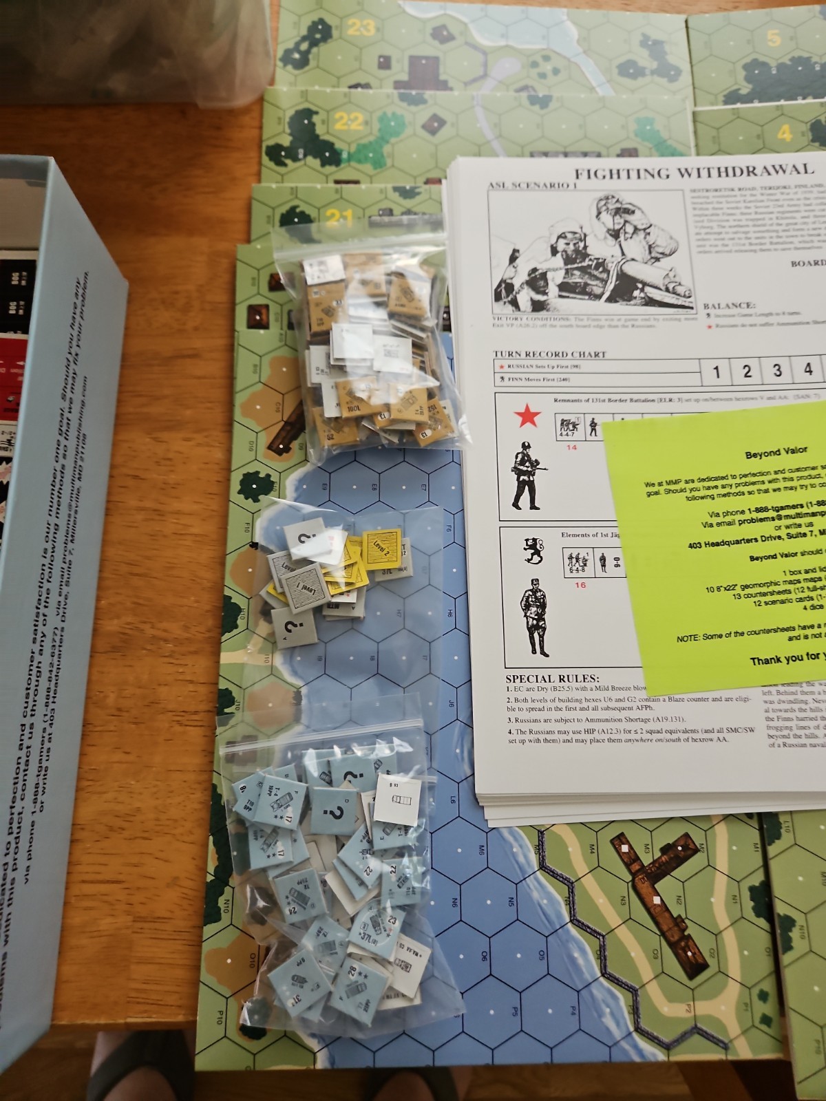 Multiman ASL Beyond Valor (3rd Ed, 2nd) Box VG+/NM
