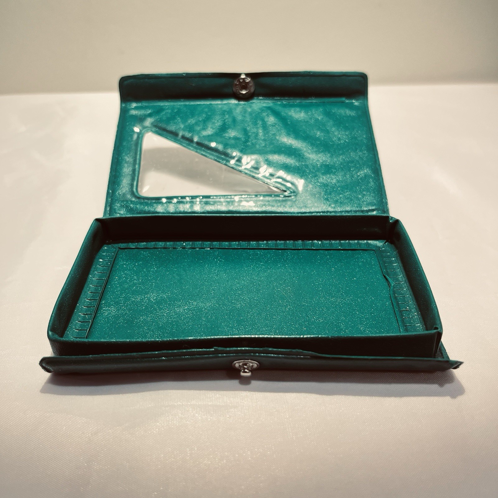 Supreme Miniature Pocket Dominoes Double Six 28 Piece Set Green Case Travel