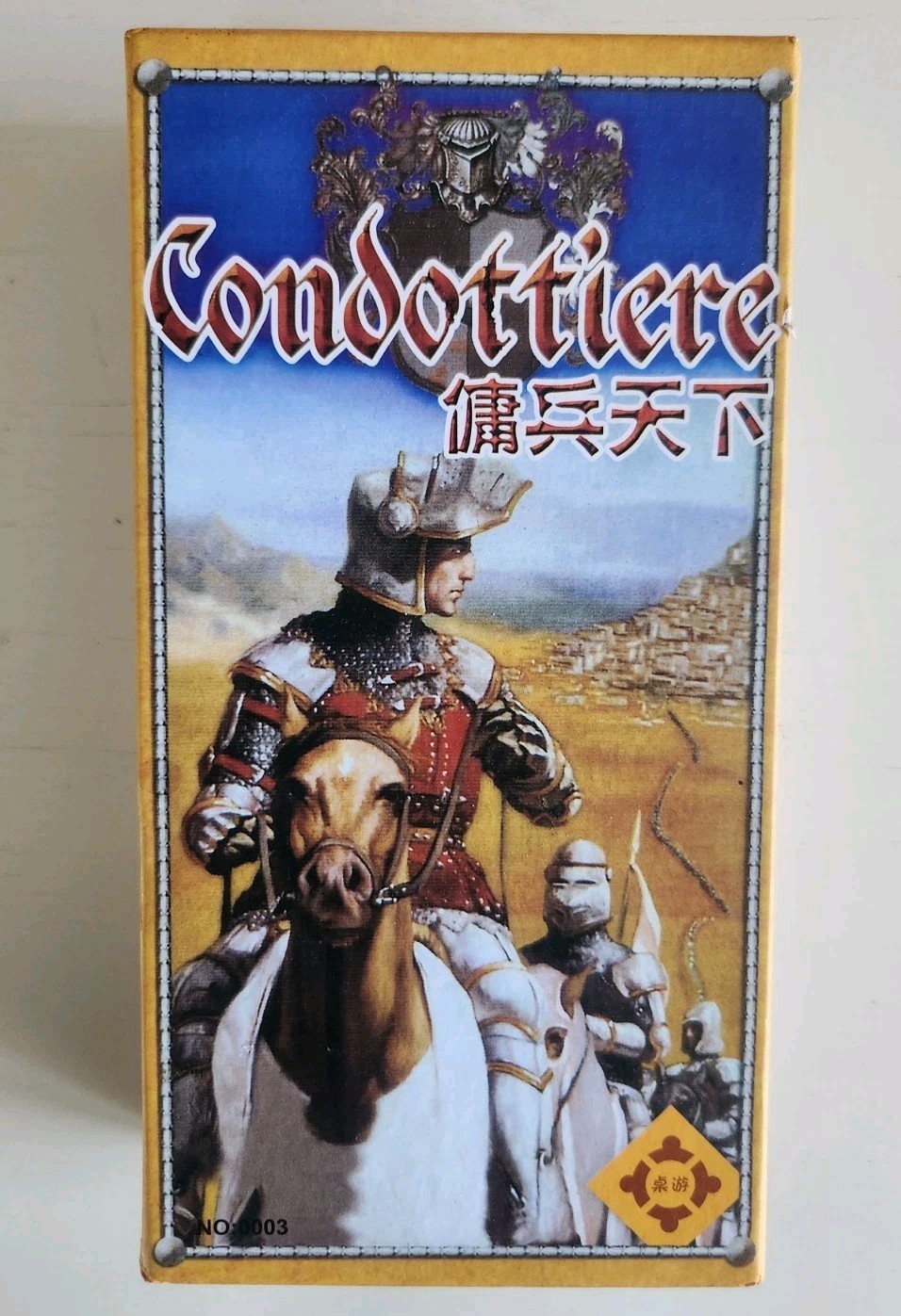 Condottiere Third Edition Board Games Chinese Edition